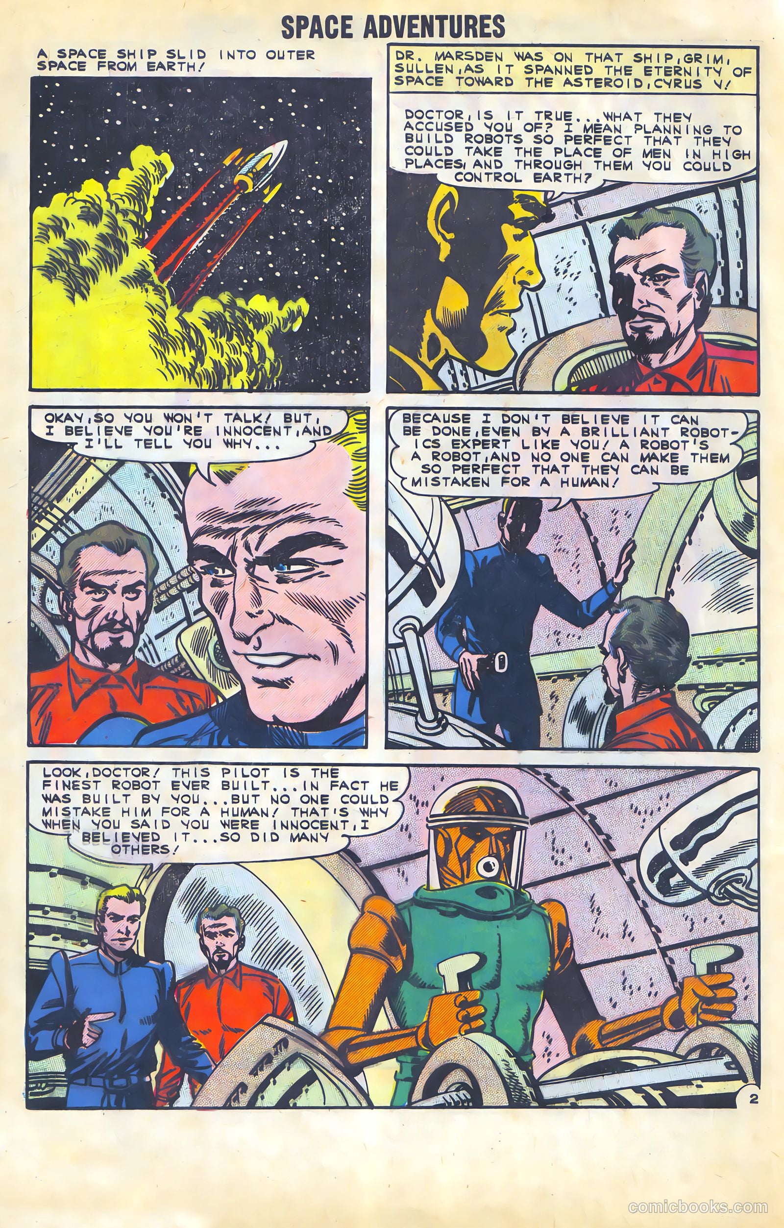 Space Adventures #47 (1962) — page 4 of 36