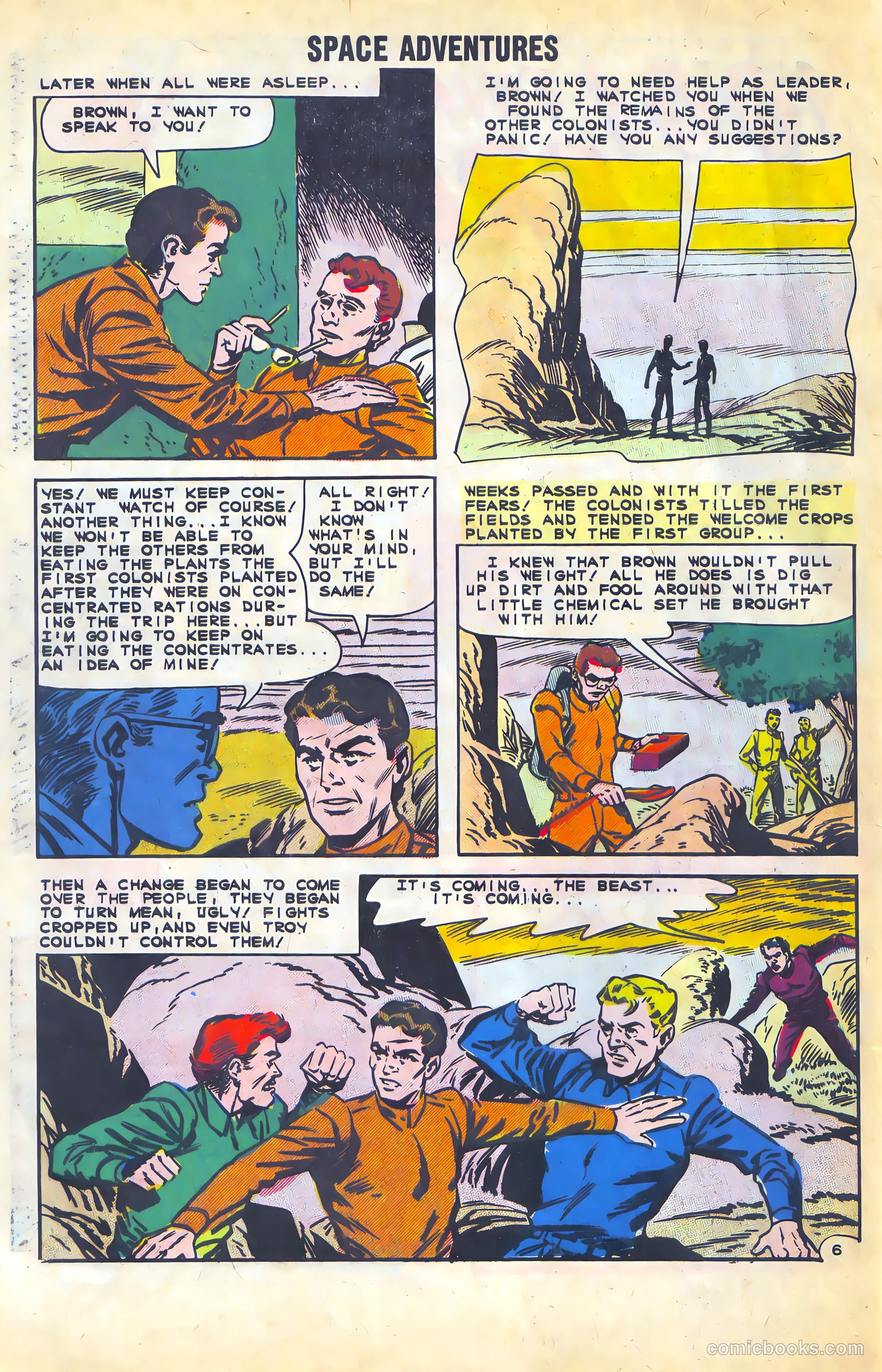 Space Adventures #47 (1962) — page 32 of 36
