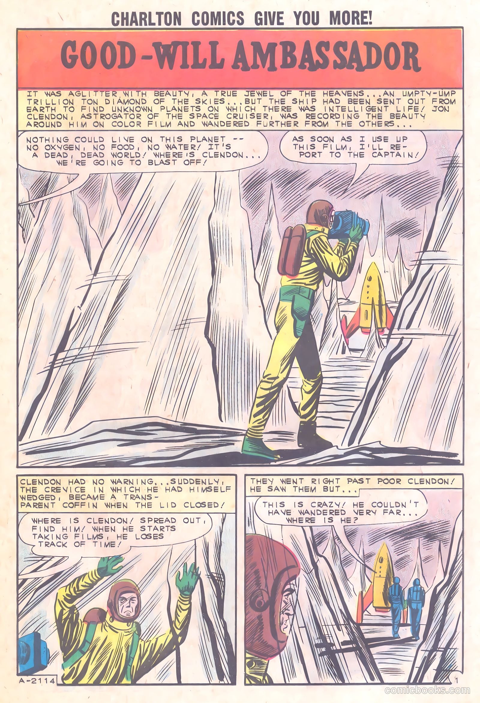 Space Adventures #49 (1963) — page 19 of 36