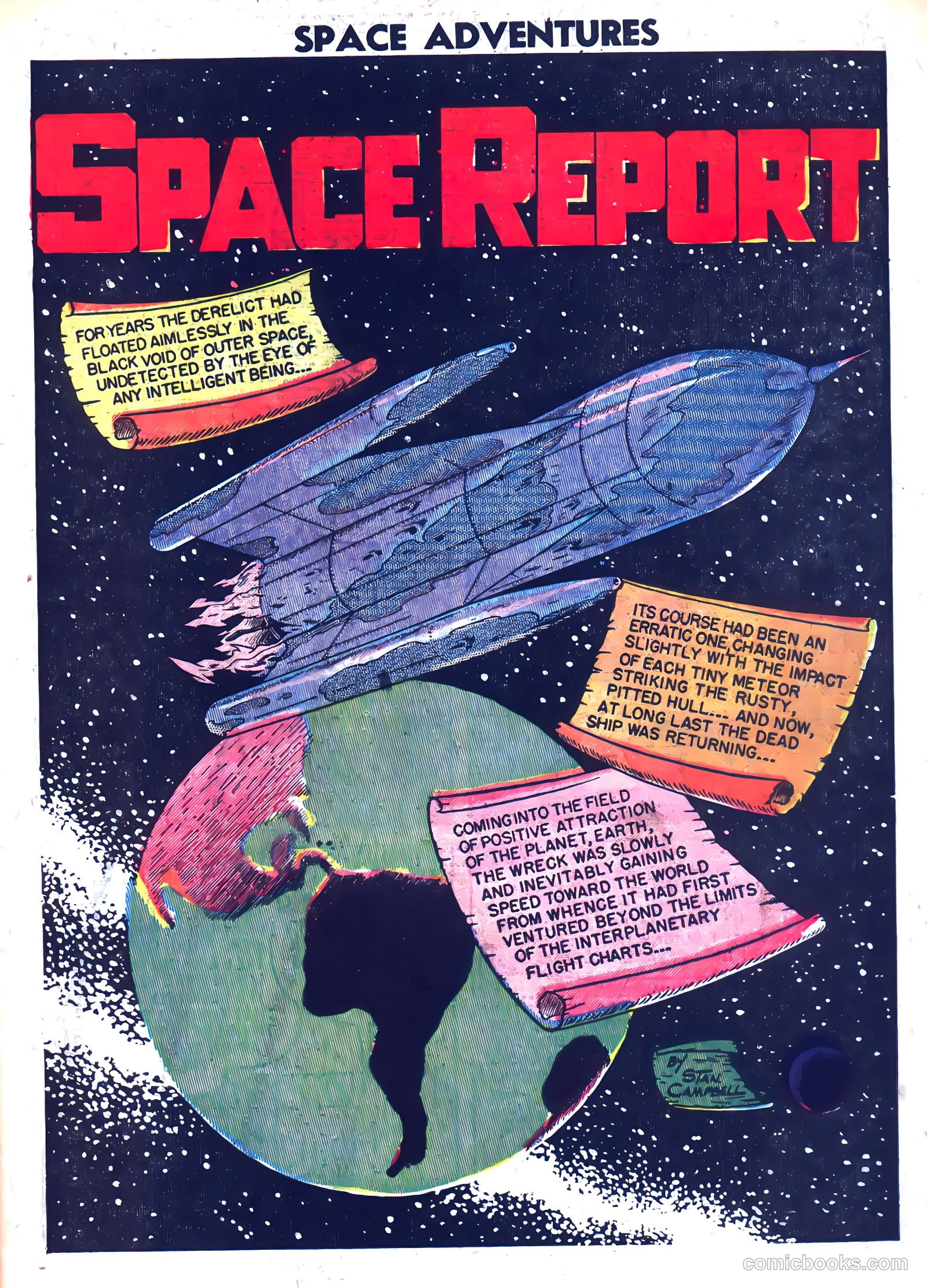 Space Adventures #5 (1953) — page 3 of 36