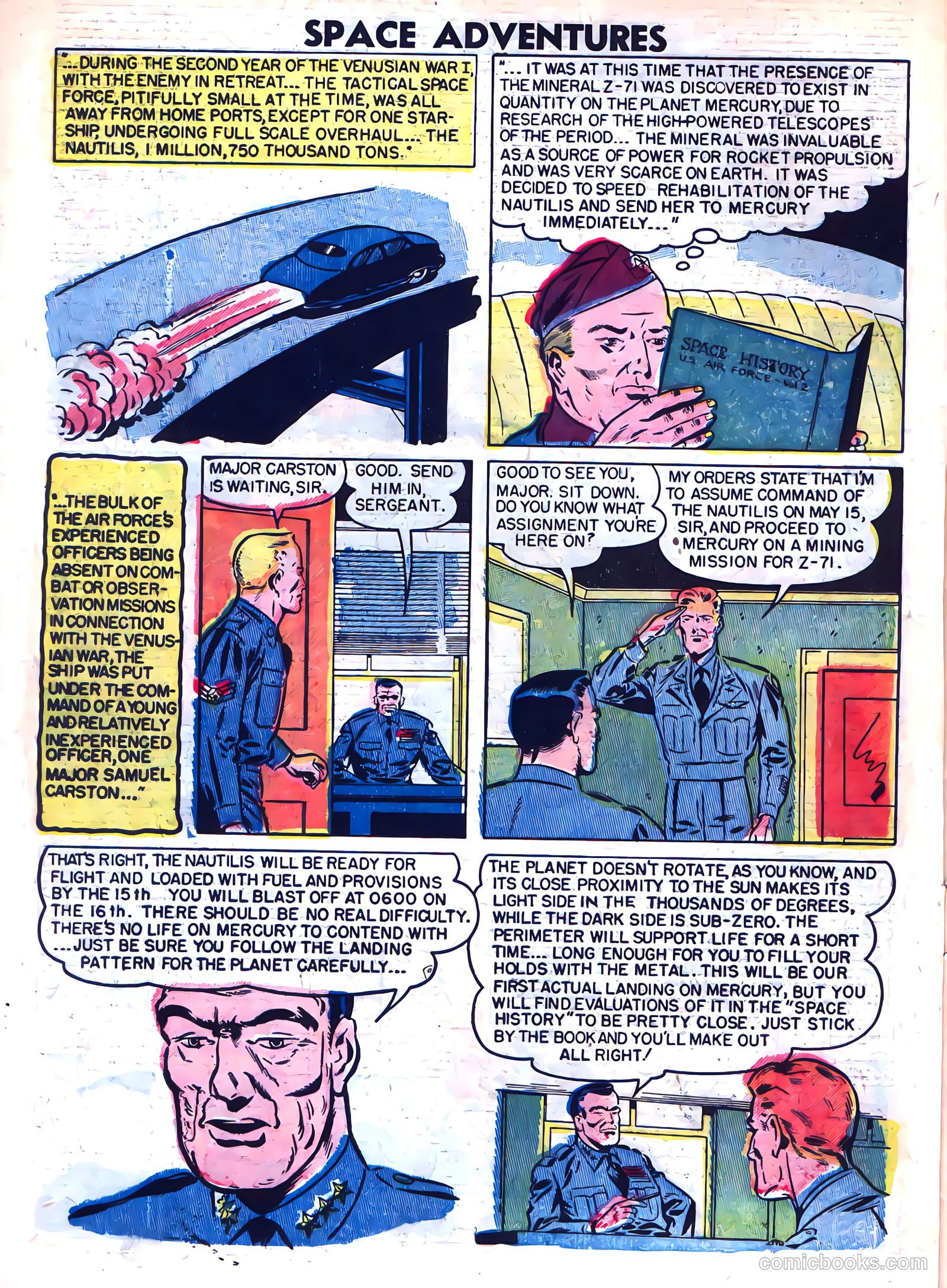 Space Adventures #5 (1953) — page 6 of 36