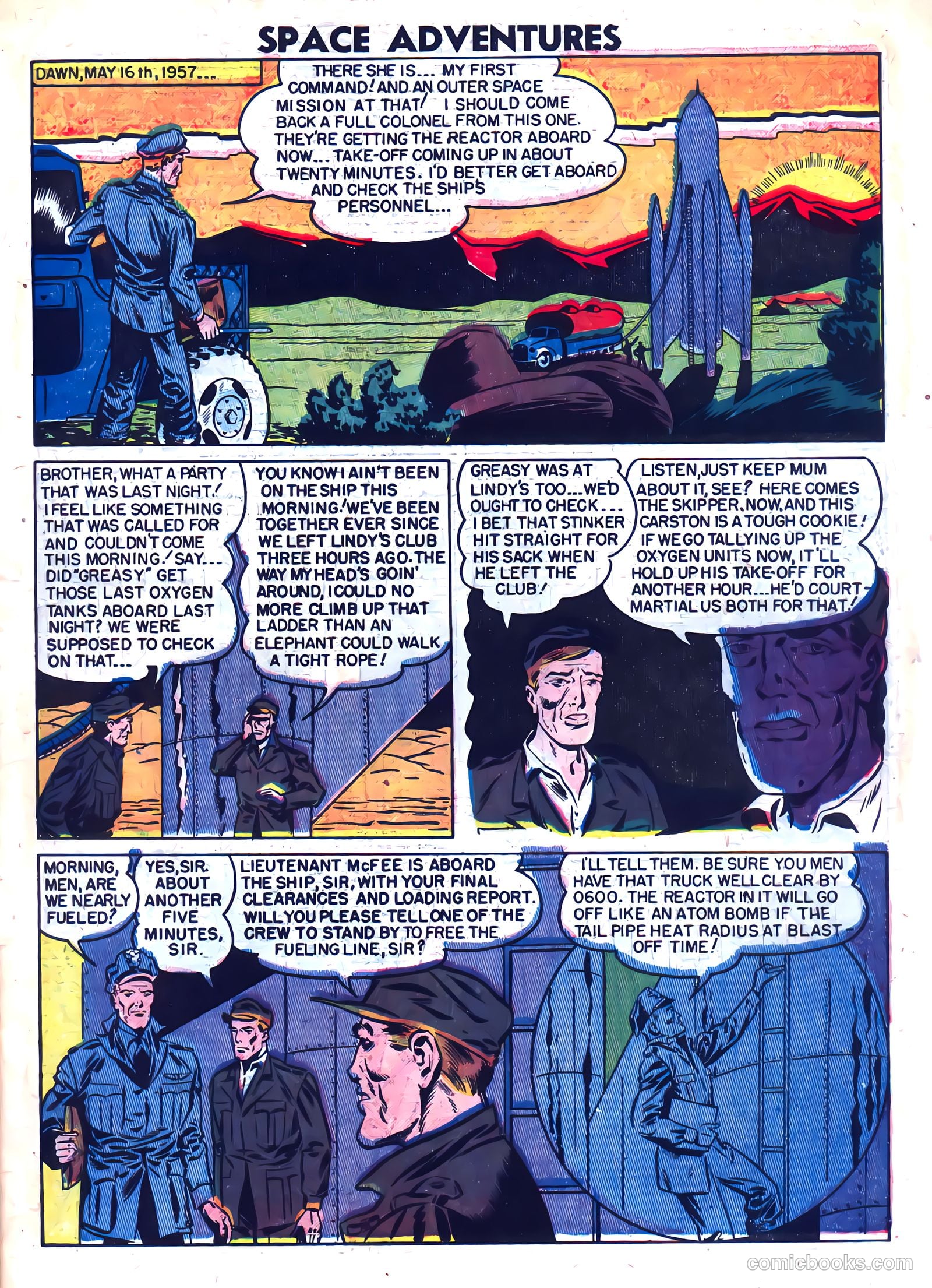 Space Adventures #5 (1953) — page 7 of 36