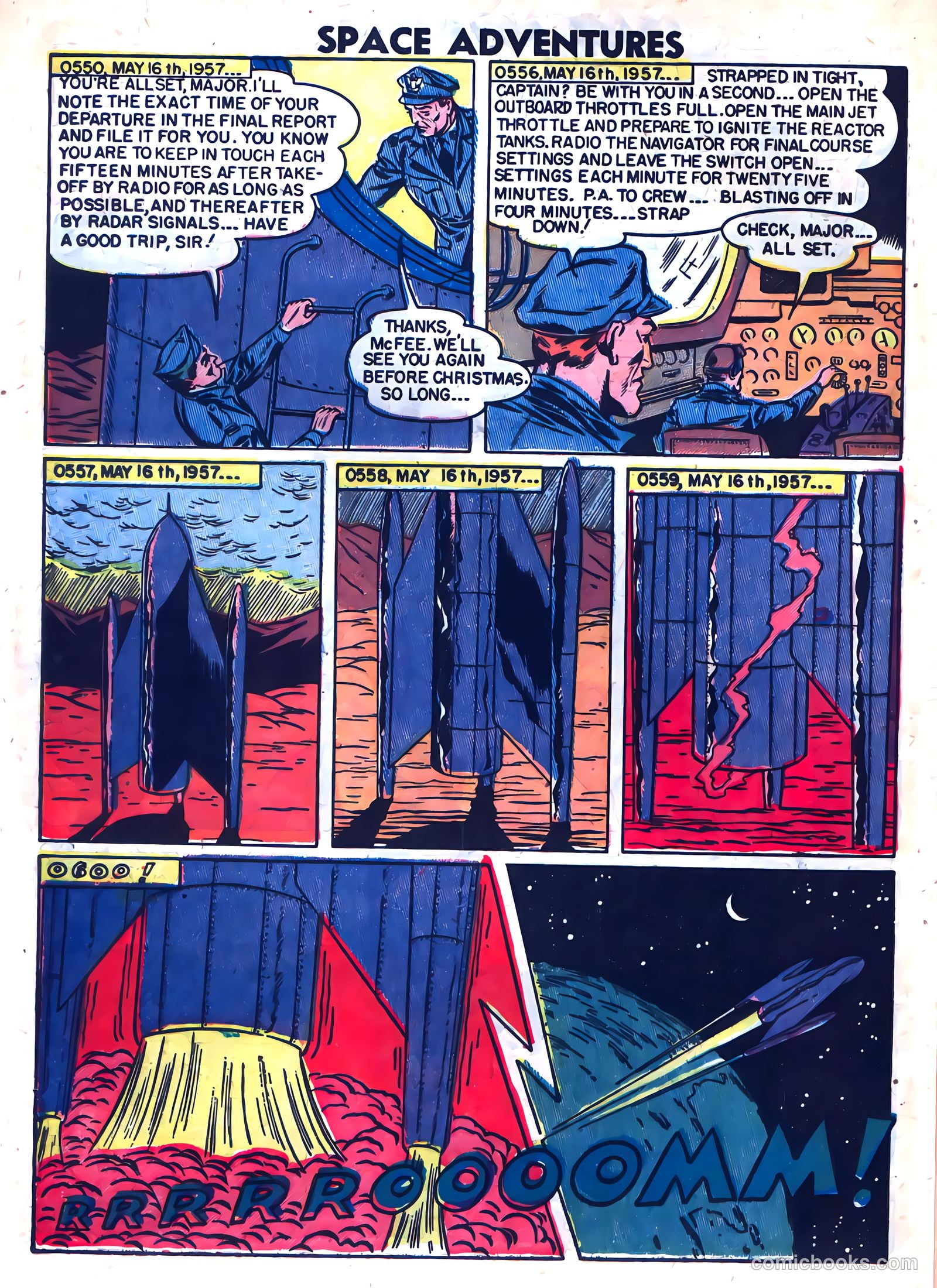 Space Adventures #5 (1953) — page 8 of 36
