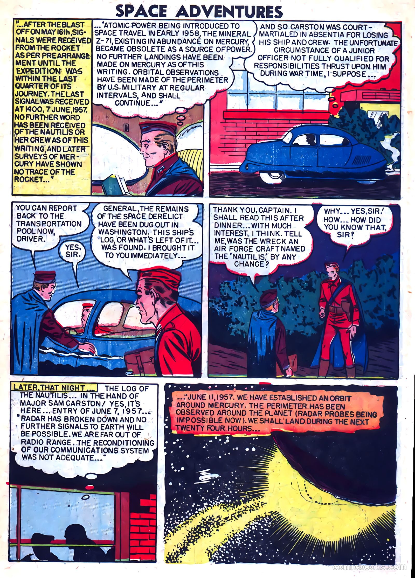 Space Adventures #5 (1953) — page 9 of 36