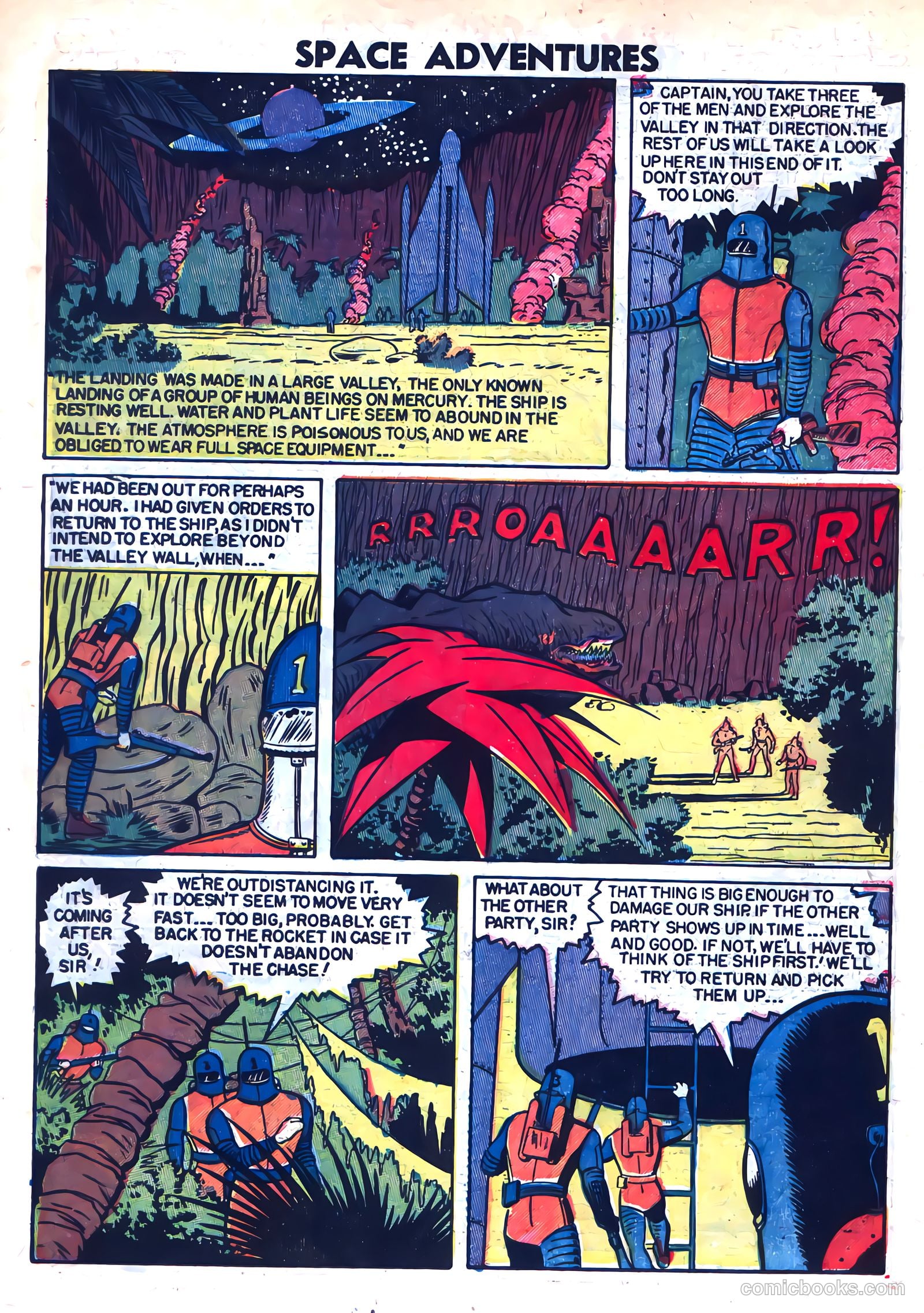 Space Adventures #5 (1953) — page 10 of 36