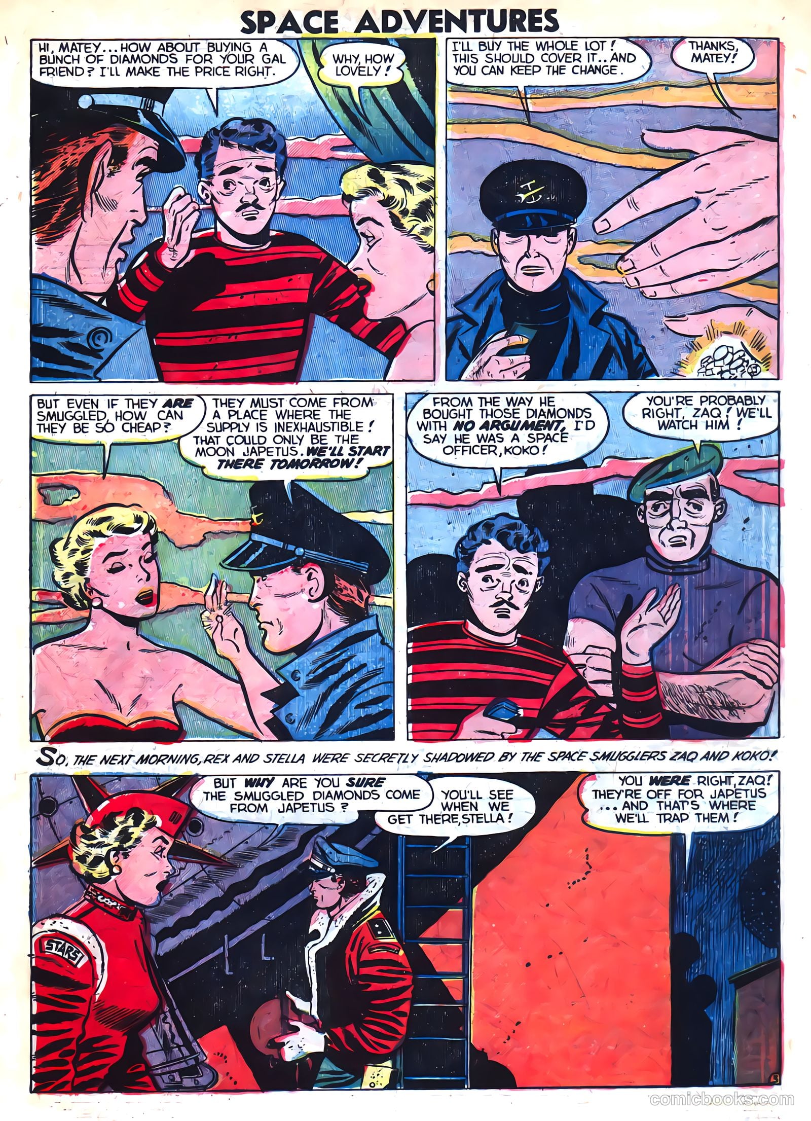Space Adventures #5 (1953) — page 15 of 36