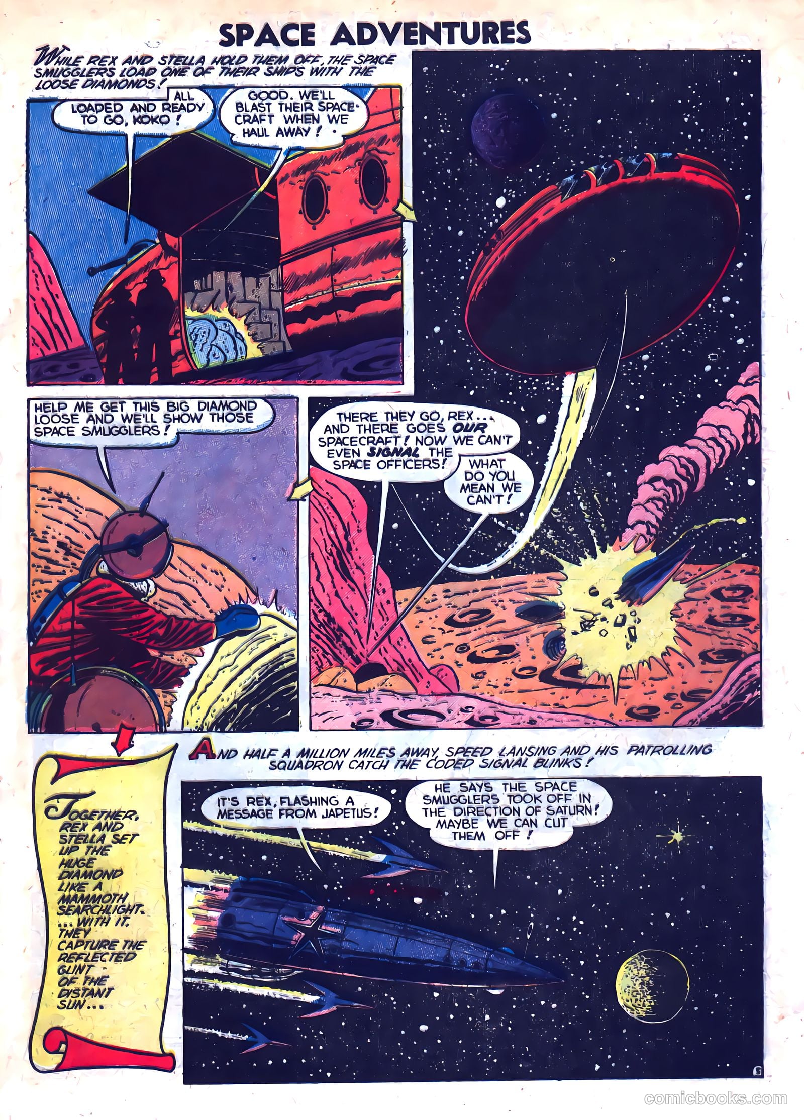 Space Adventures #5 (1953) — page 17 of 36