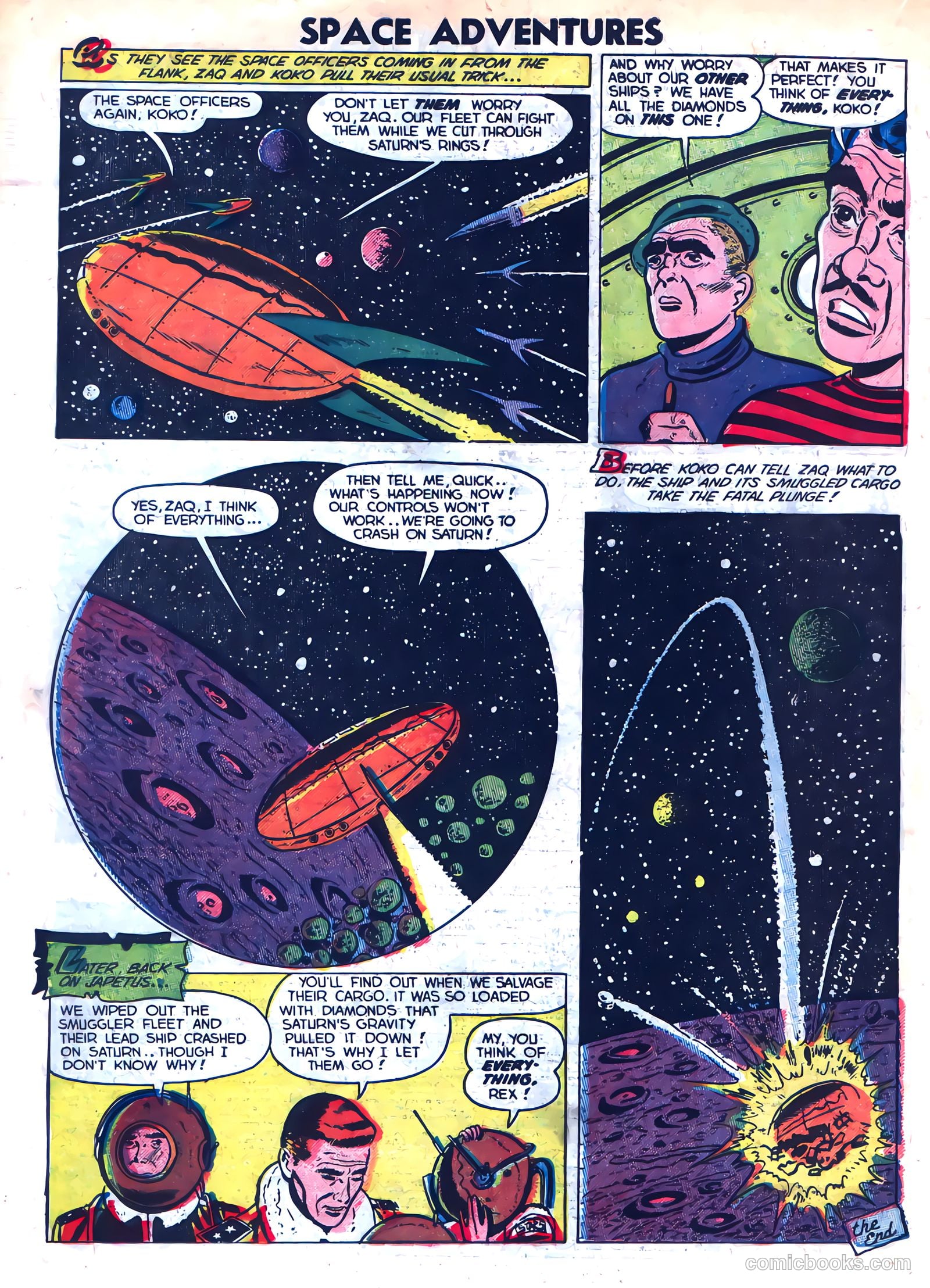 Space Adventures #5 (1953) — page 18 of 36