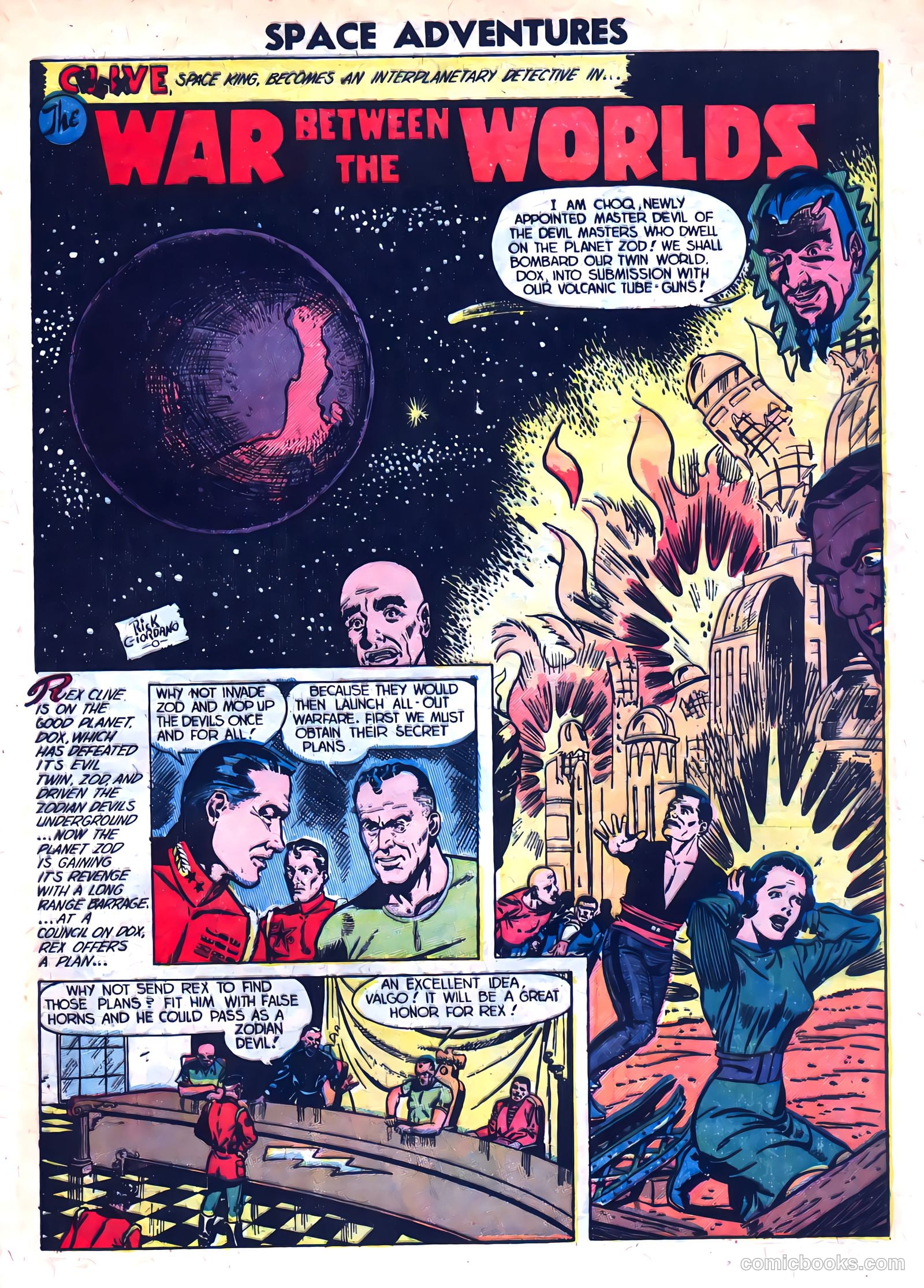 Space Adventures #5 (1953) — page 21 of 36