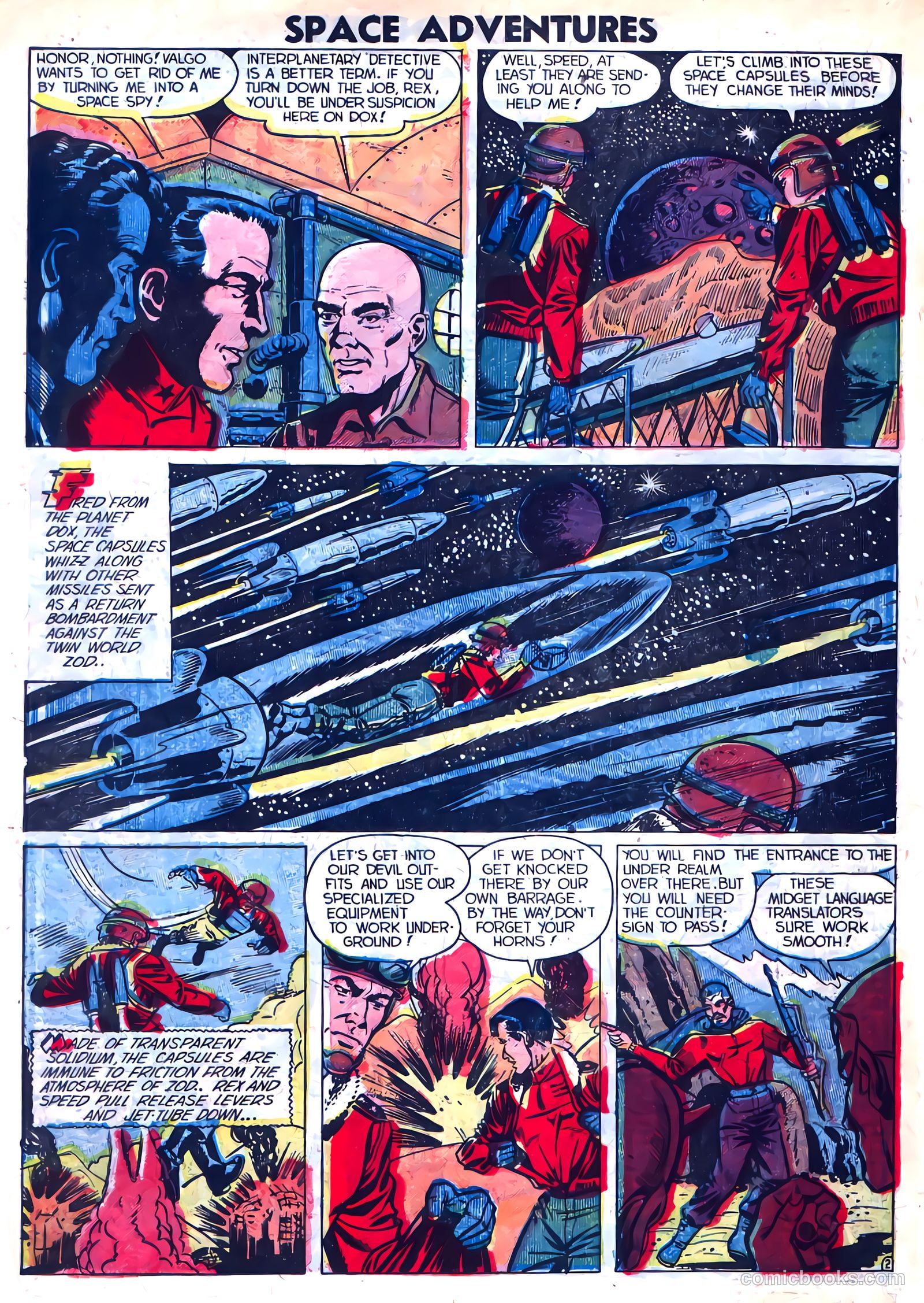 Space Adventures #5 (1953) — page 22 of 36