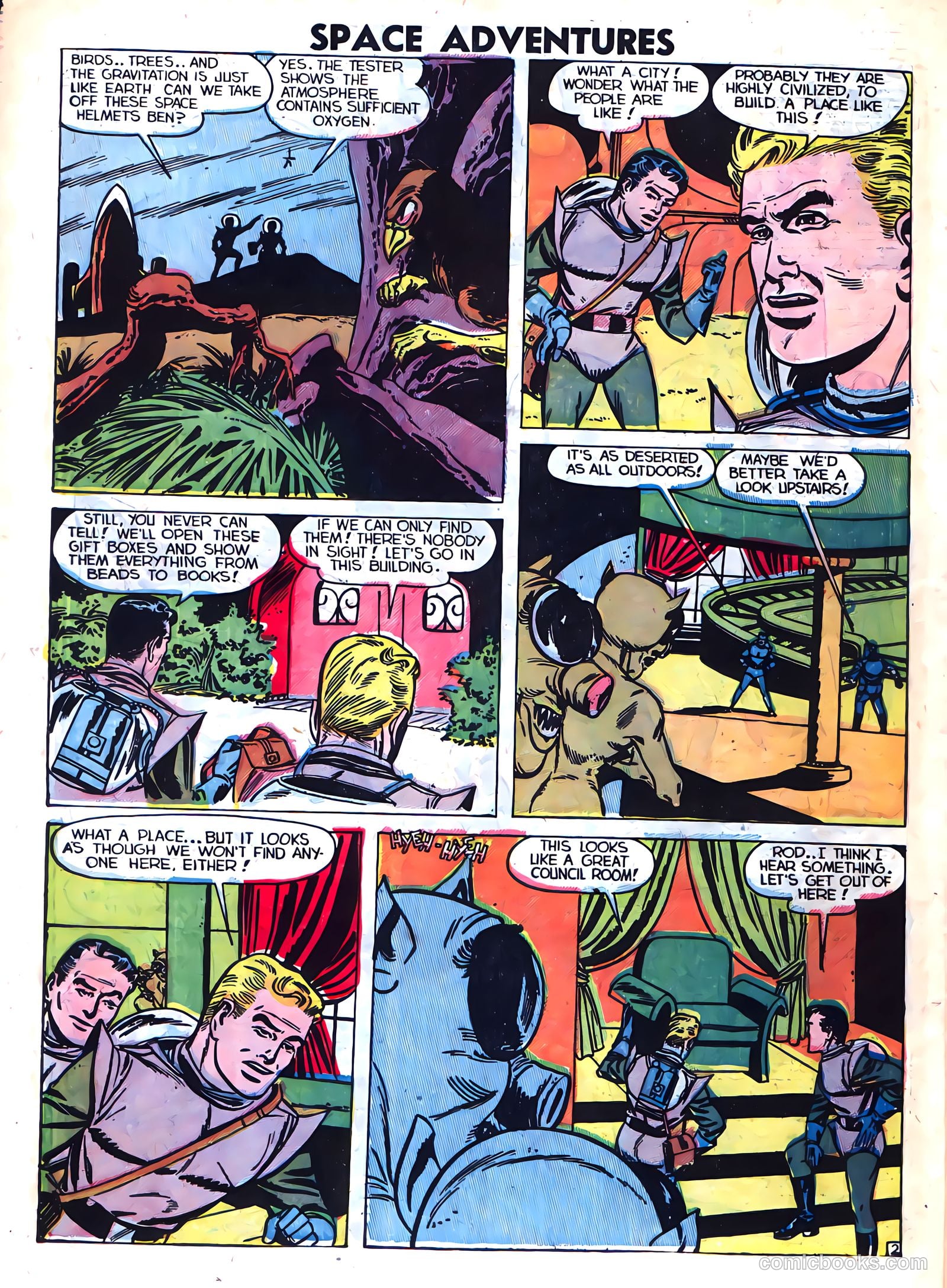 Space Adventures #5 (1953) — page 30 of 36