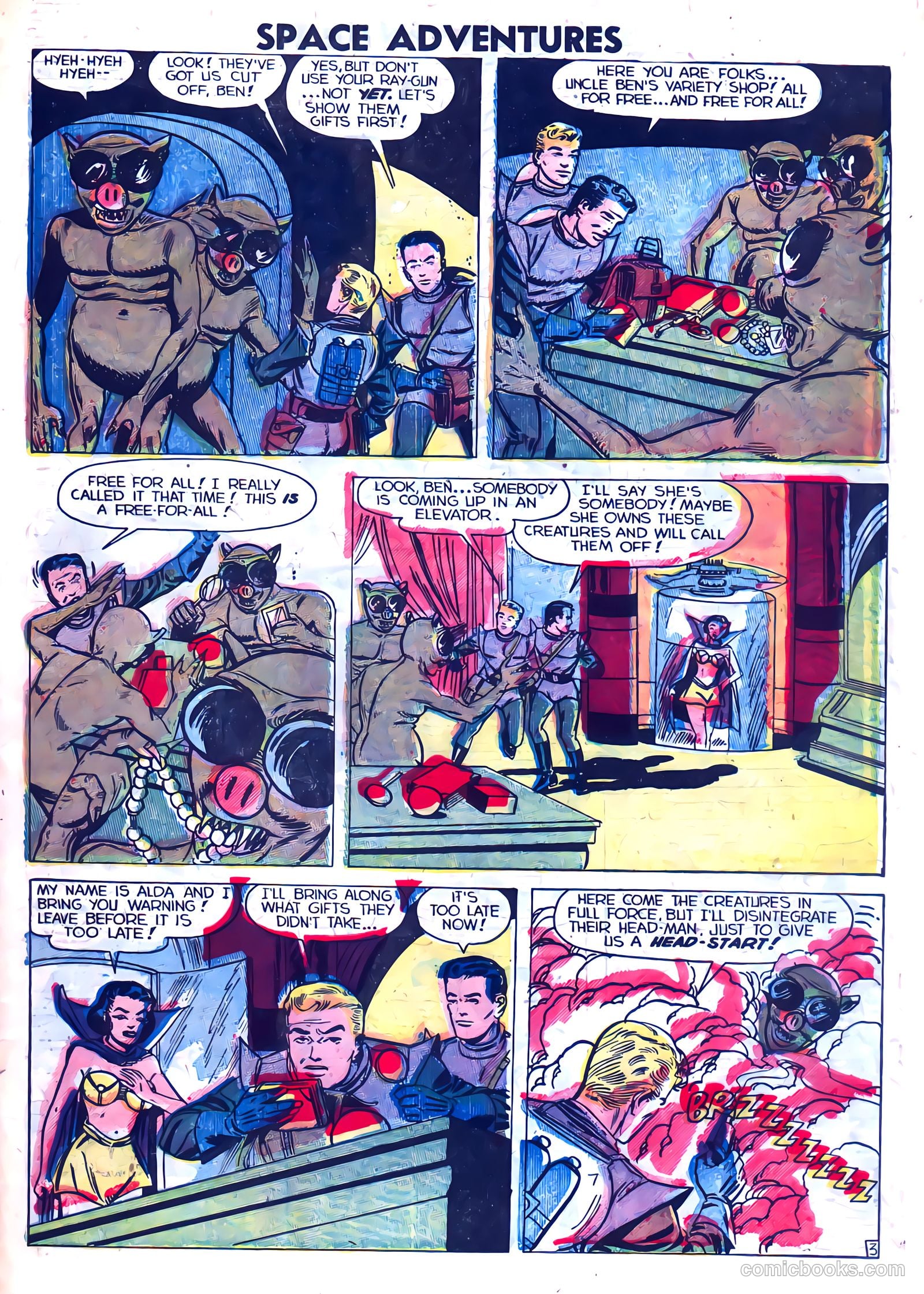 Space Adventures #5 (1953) — page 31 of 36