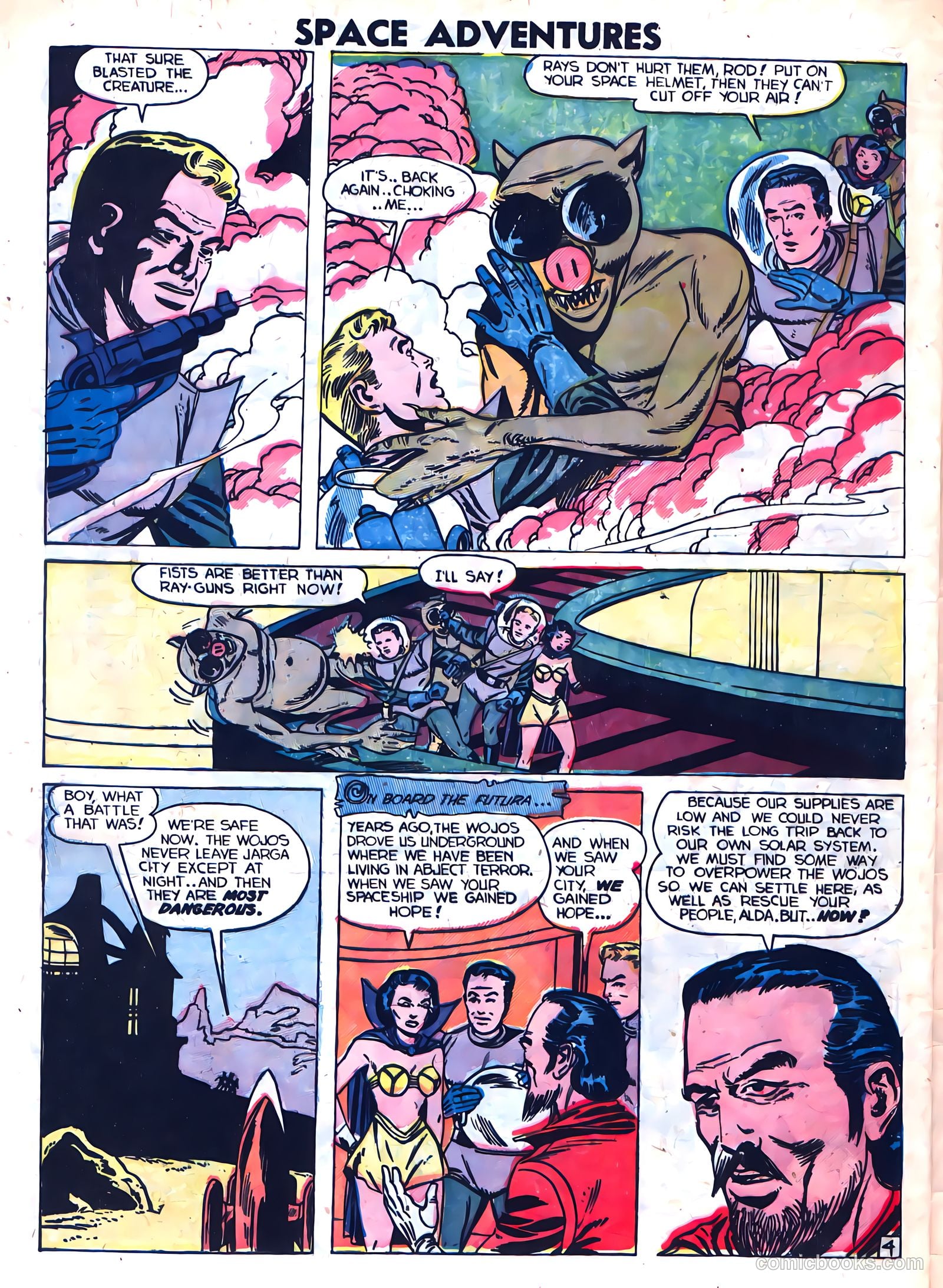 Space Adventures #5 (1953) — page 32 of 36
