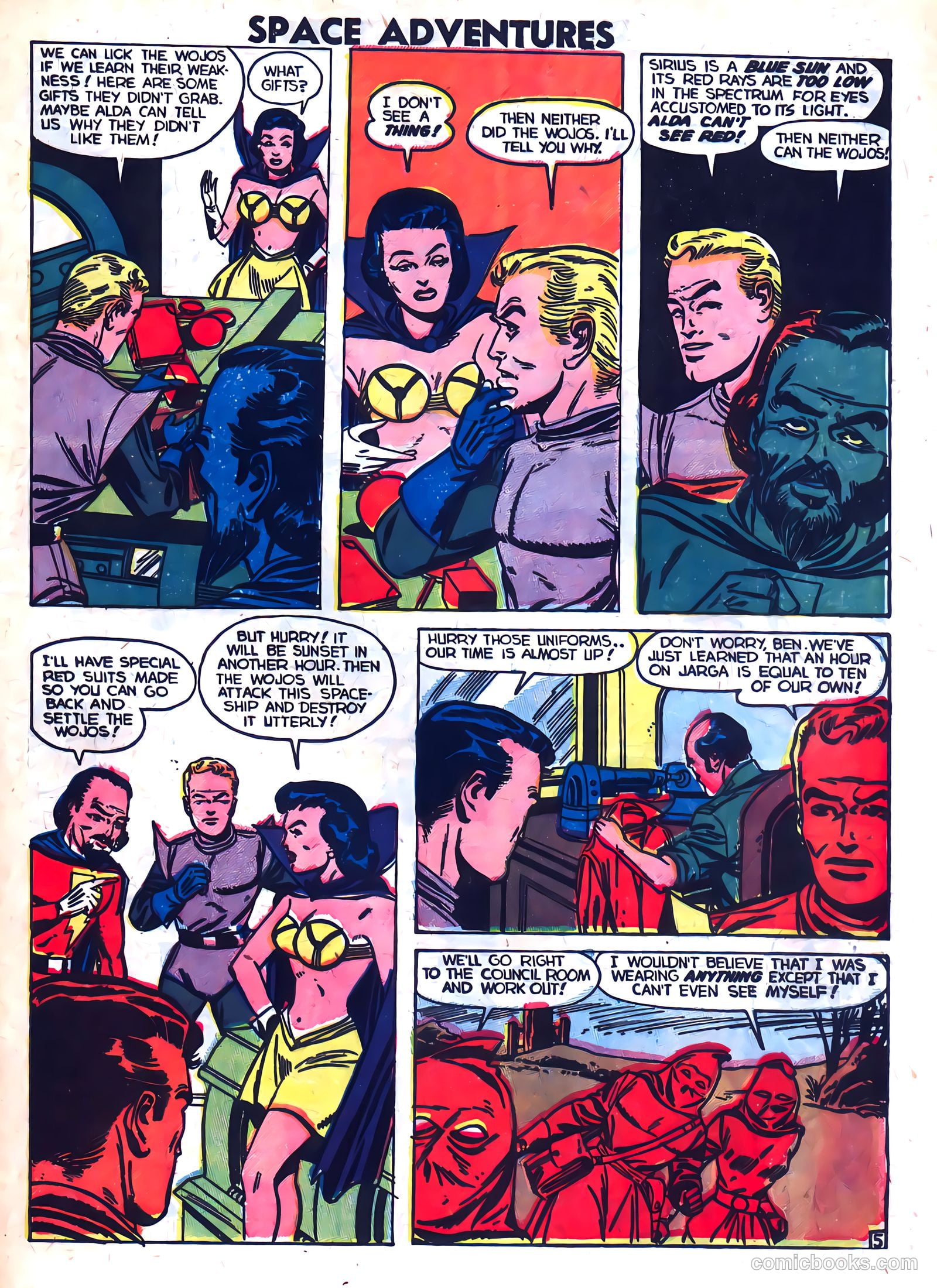 Space Adventures #5 (1953) — page 33 of 36