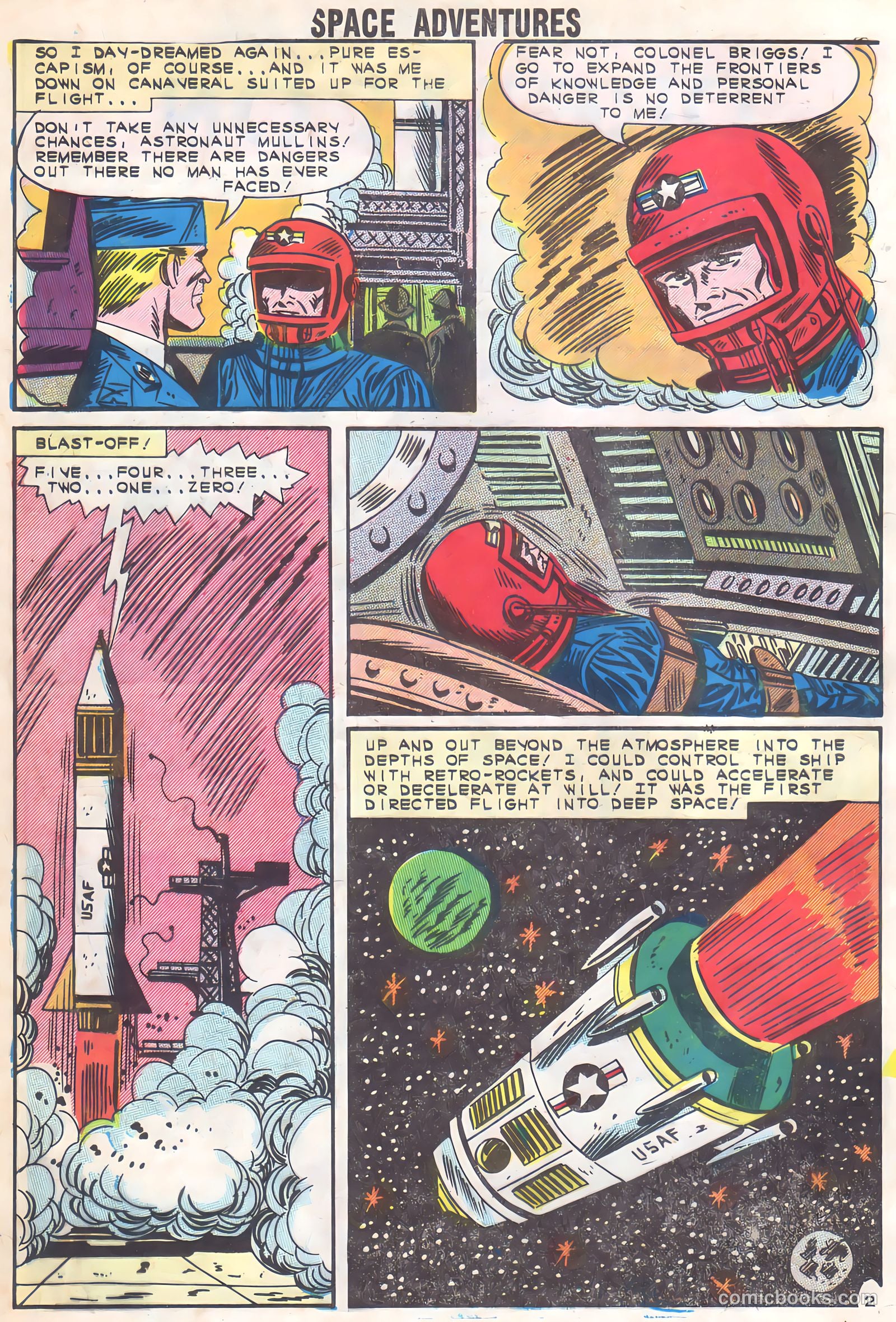 Space Adventures #51 (1963) — page 4 of 36