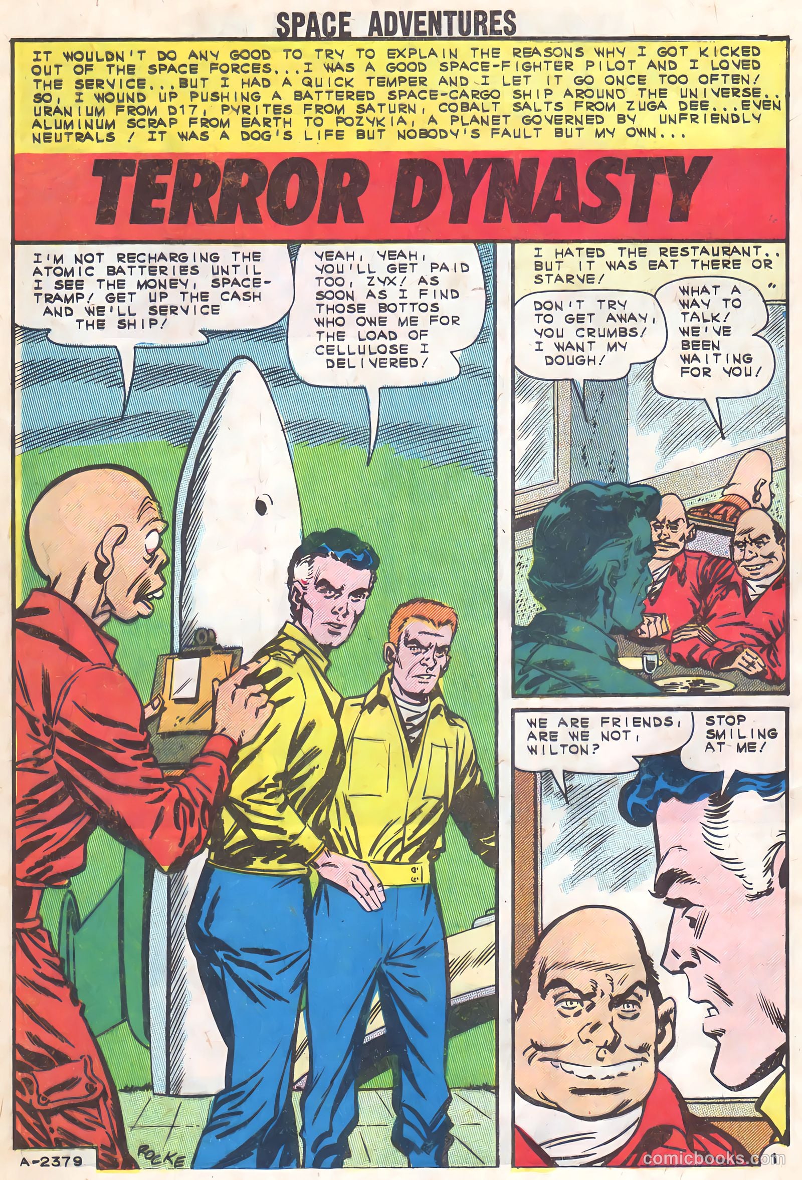 Space Adventures #51 (1963) — page 8 of 36