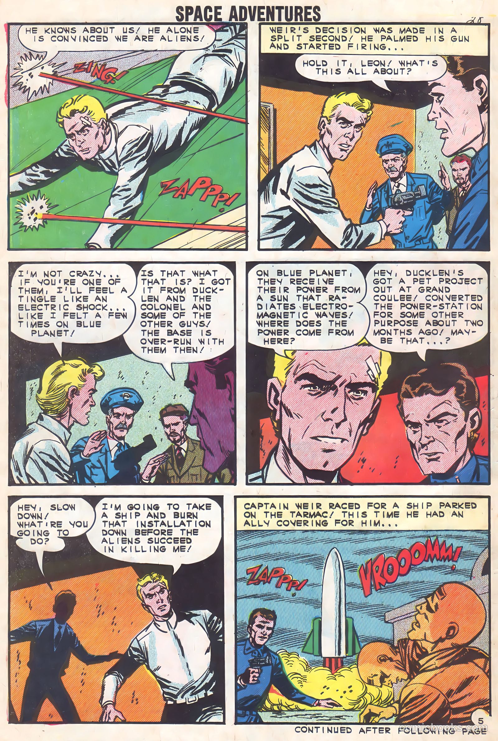 Space Adventures #51 (1963) — page 30 of 36