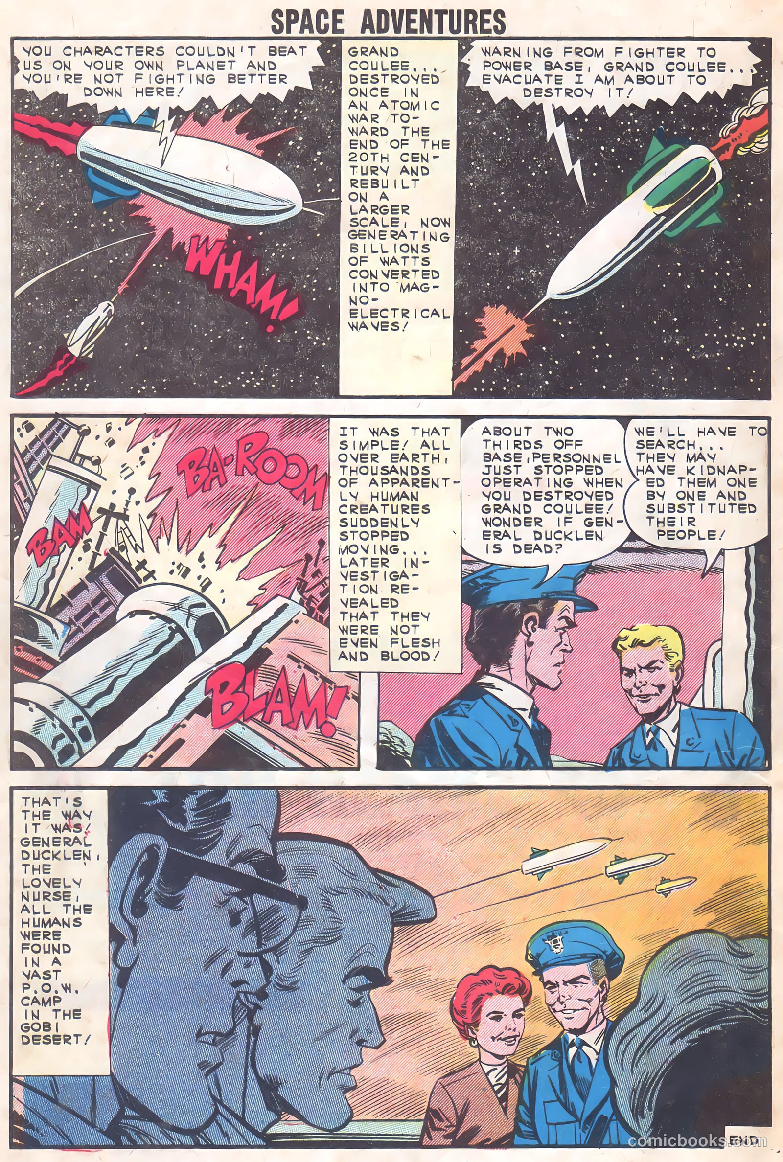 Space Adventures #51 (1963) — page 32 of 36