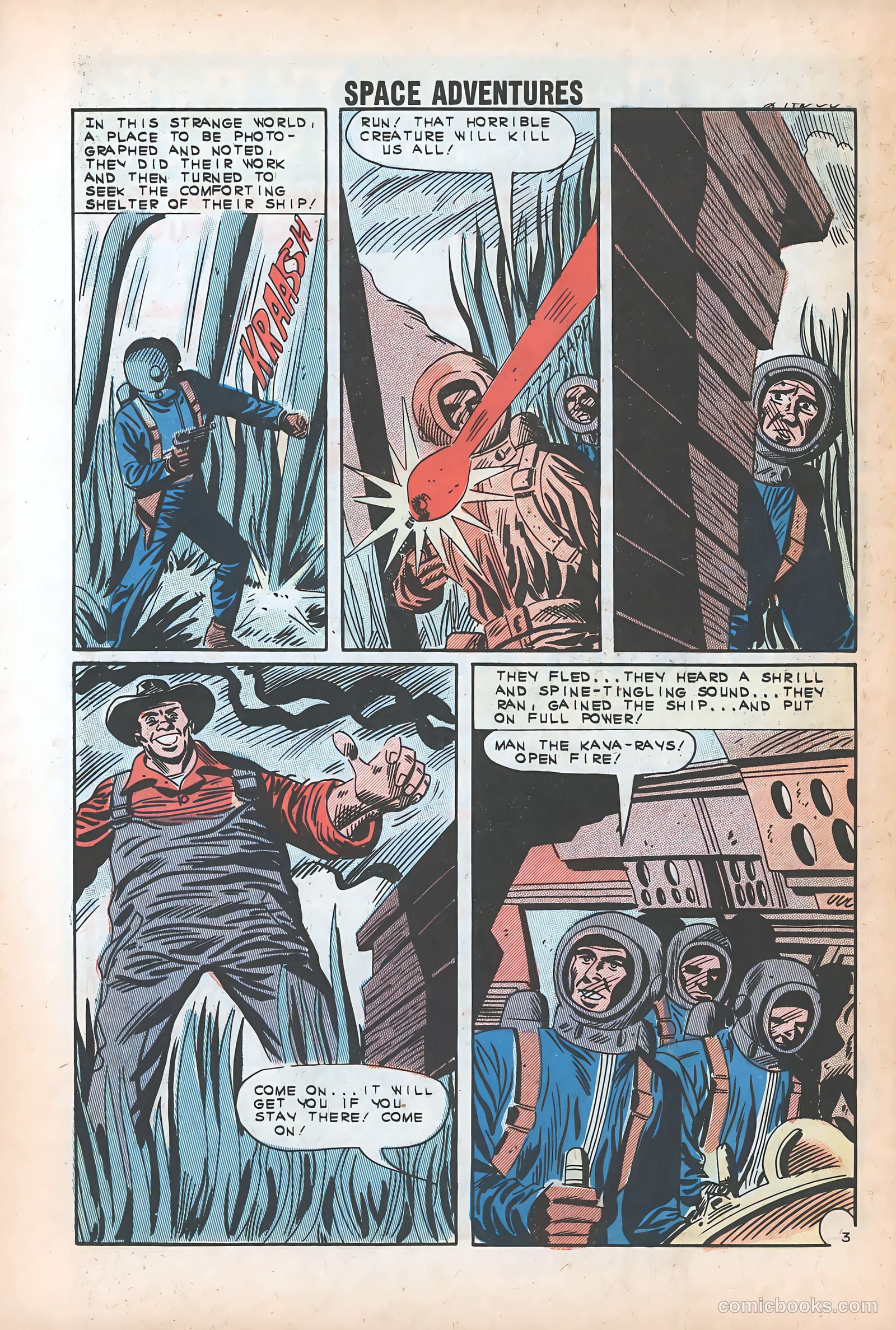 Space Adventures #52 (1963) — page 32 of 36