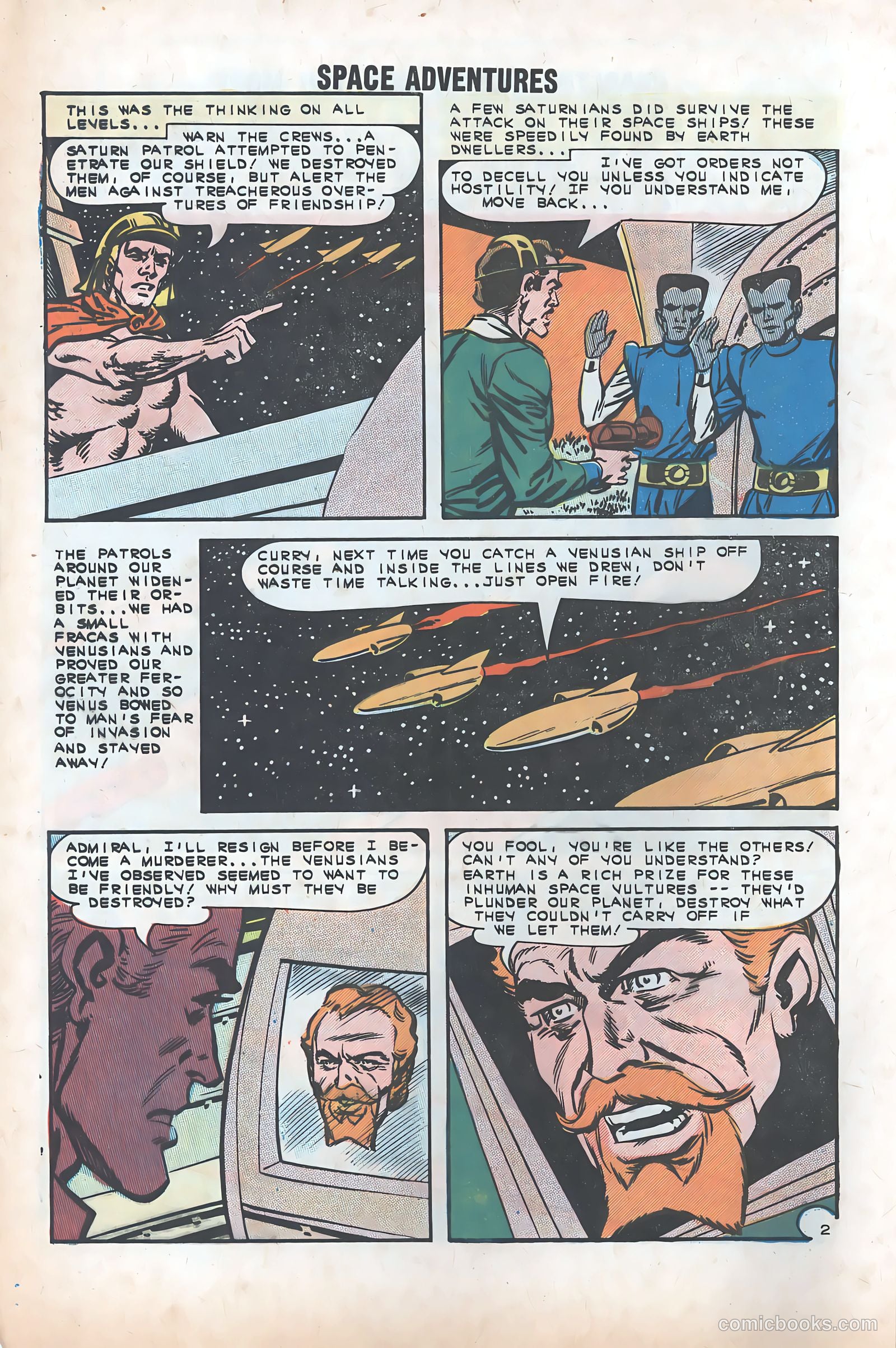 Space Adventures #53 (1963) — page 4 of 36