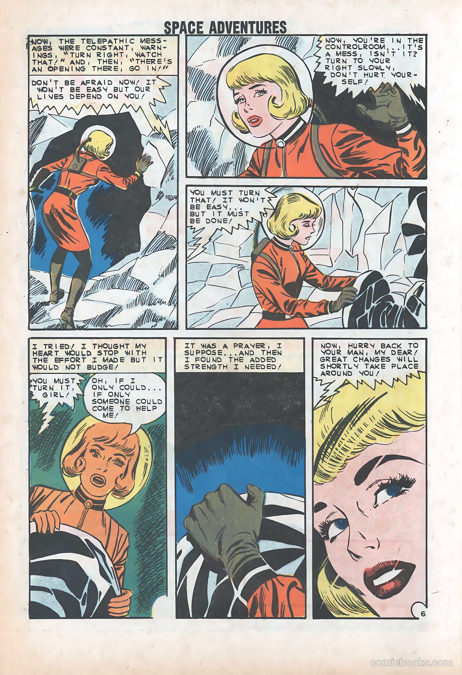 Space Adventures #53 (1963) — page 16 of 36