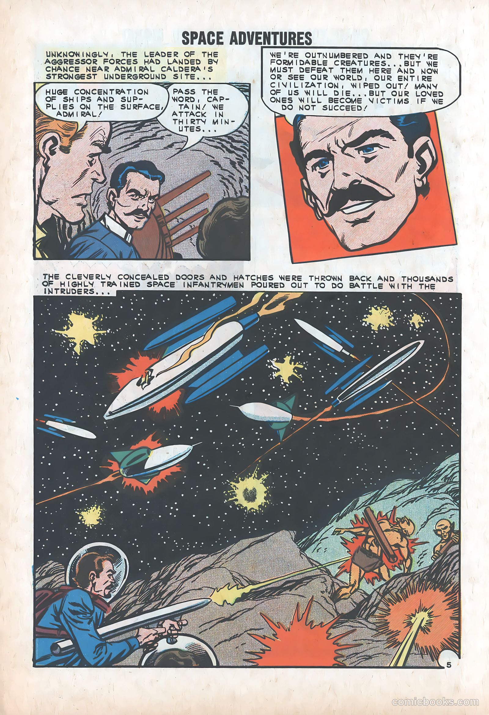 Space Adventures #53 (1963) — page 30 of 36