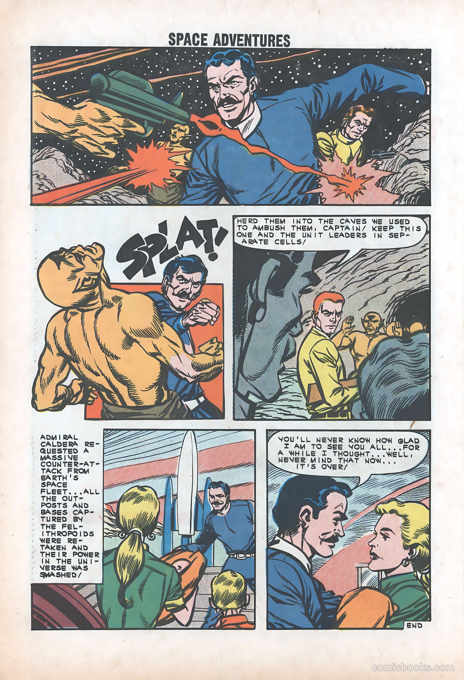 Space Adventures #53 (1963) — page 32 of 36