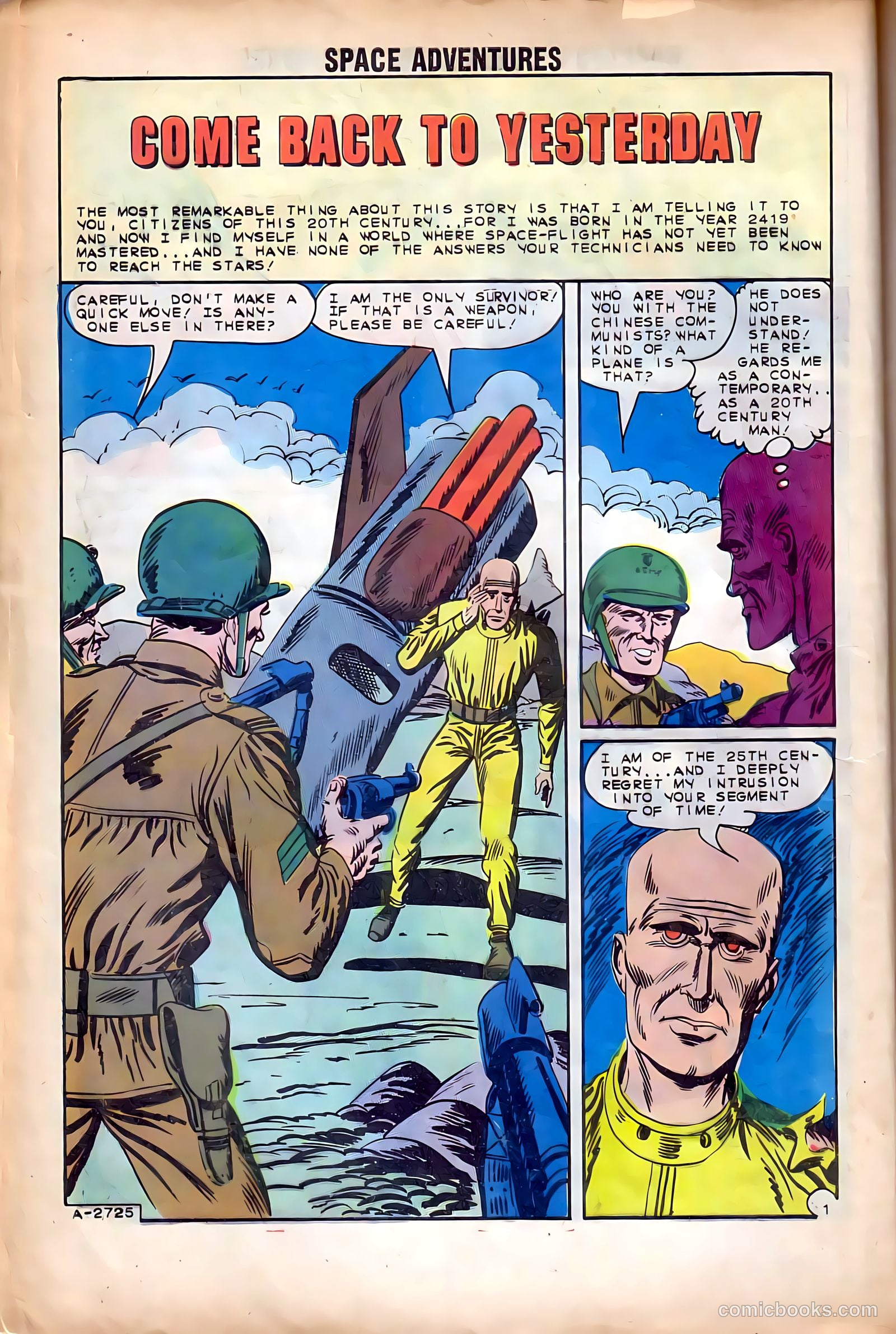 Space Adventures #54 (1965) — page 7 of 36