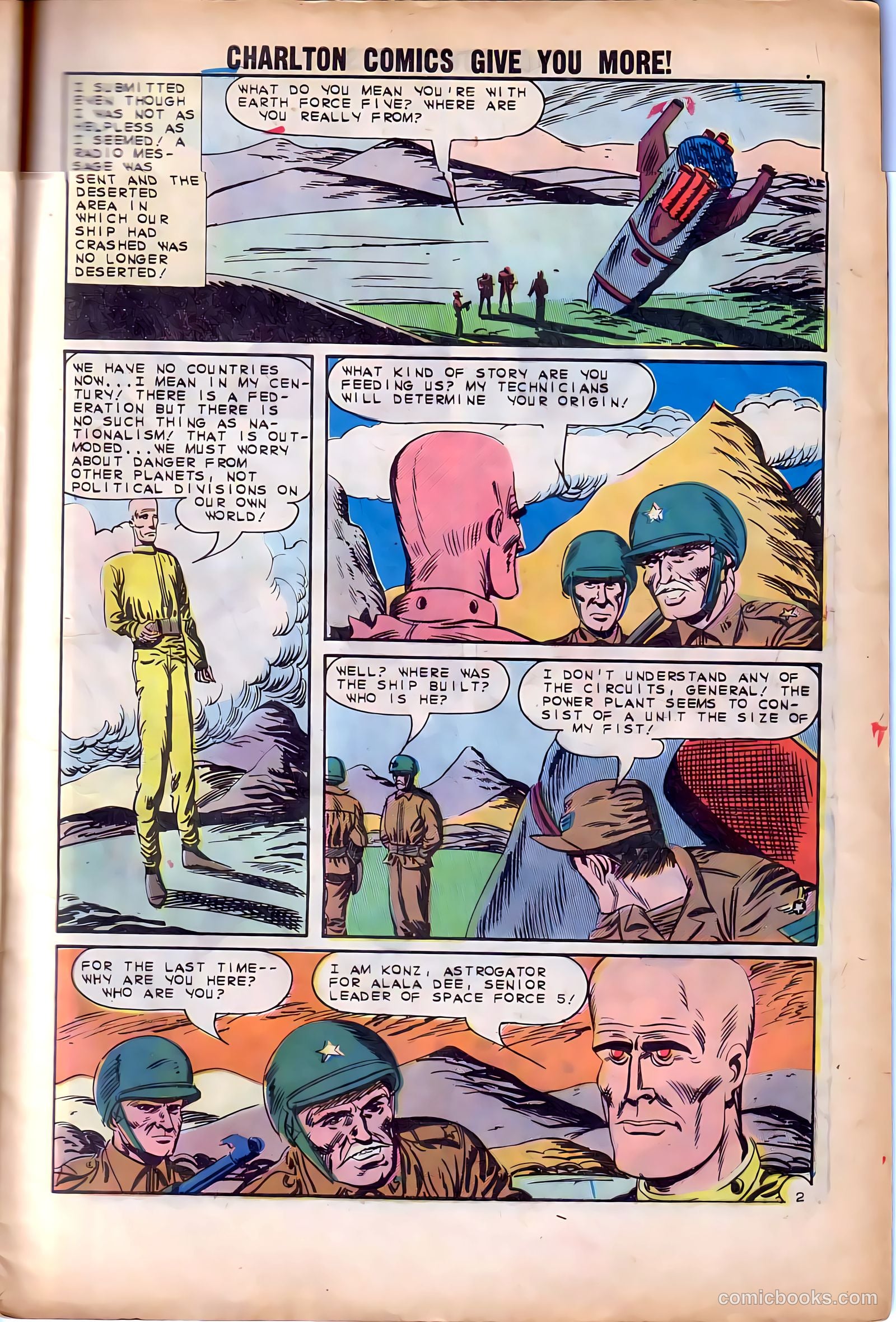 Space Adventures #54 (1965) — page 9 of 36
