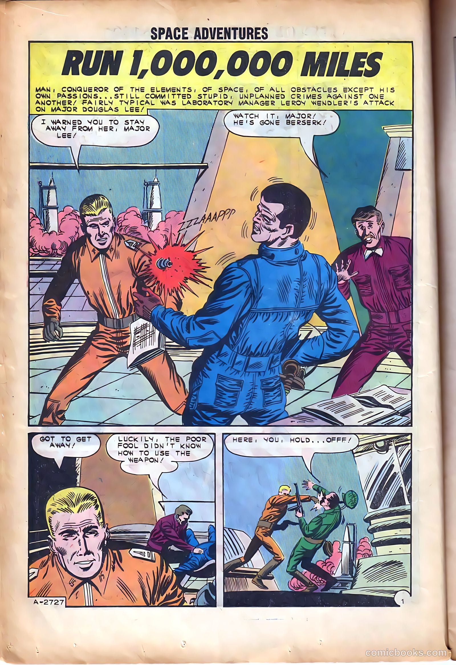 Space Adventures #54 (1965) — page 12 of 36