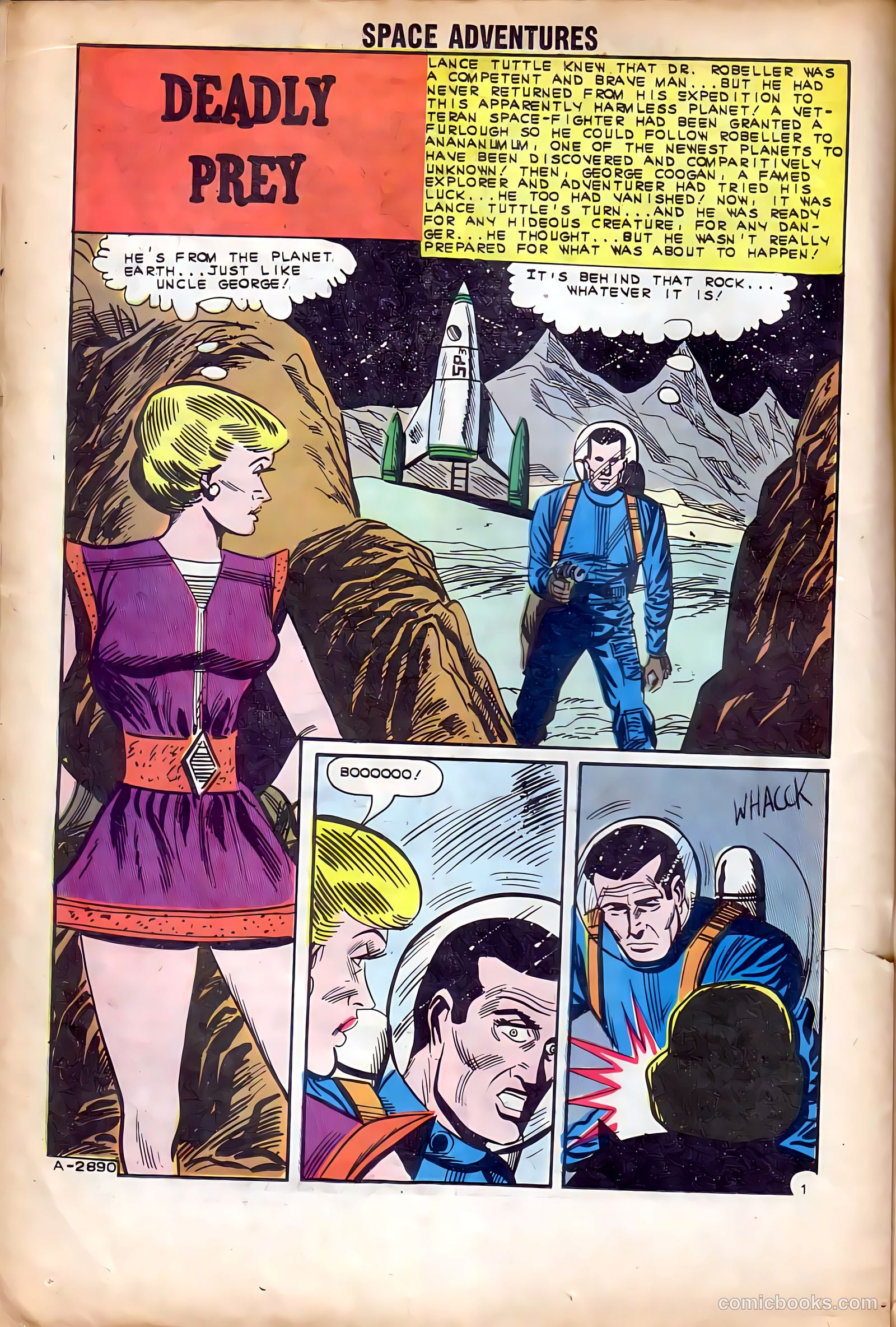 Space Adventures #54 (1965) — page 20 of 36