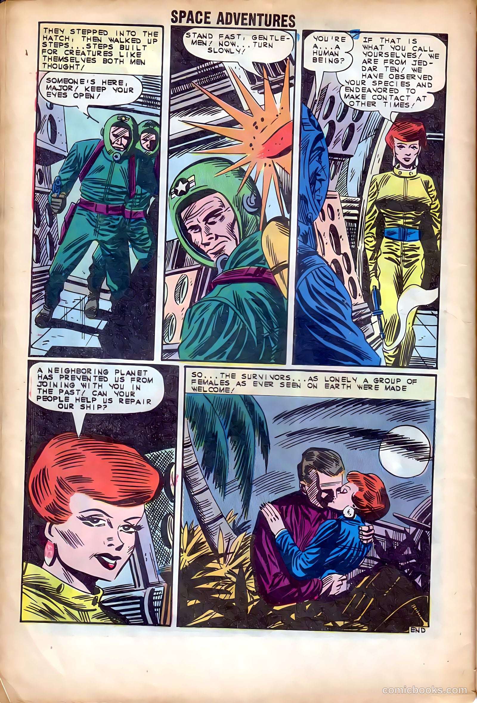Space Adventures #54 (1965) — page 28 of 36
