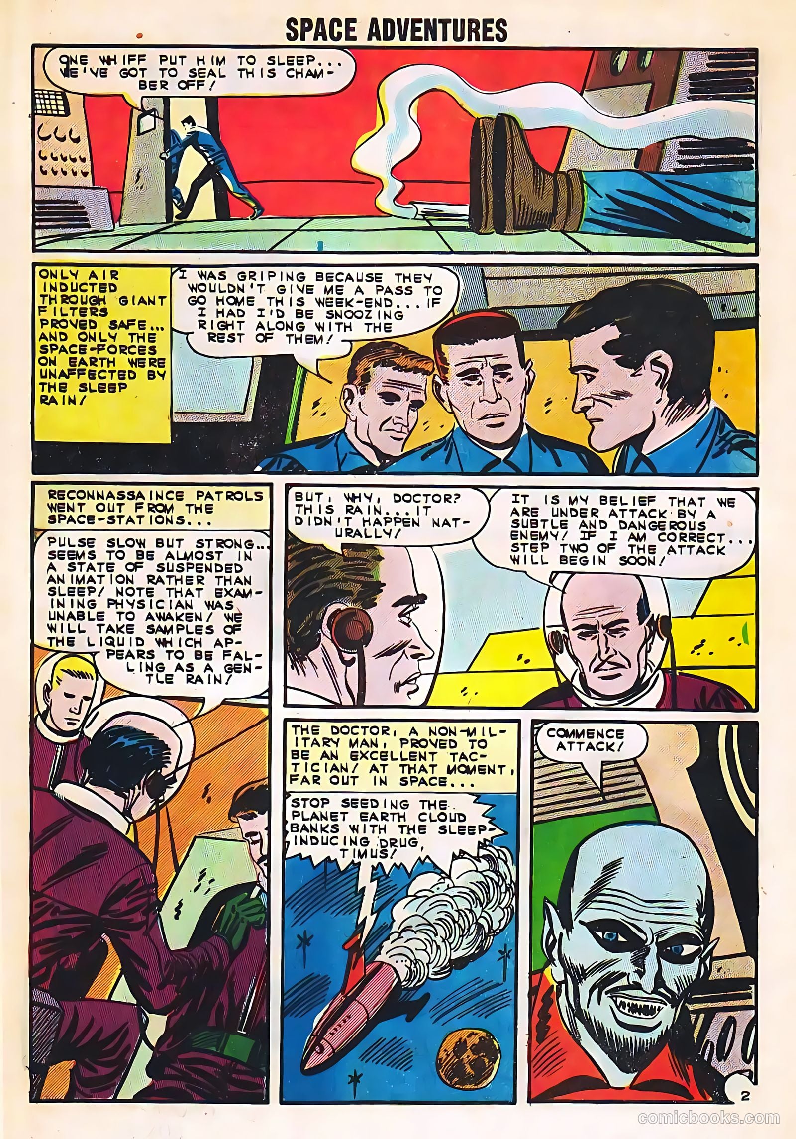 Space Adventures #55 (1964) — page 4 of 36