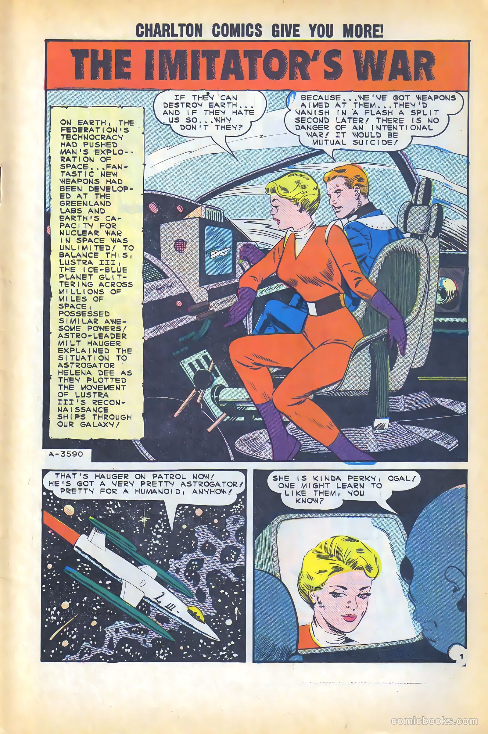 Space Adventures #59 (1964) — page 3 of 36