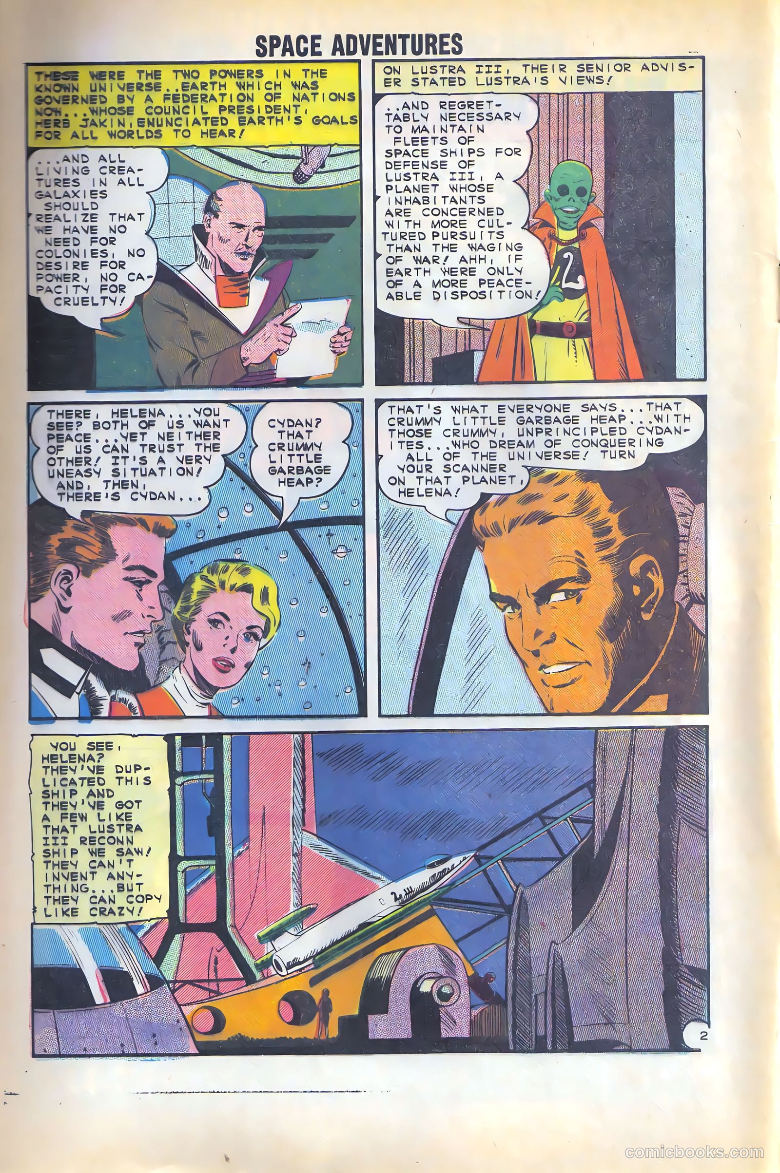 Space Adventures #59 (1964) — page 4 of 36