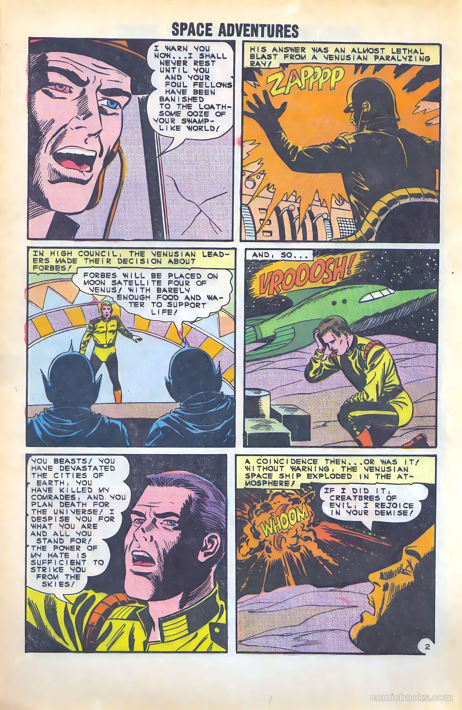 Space Adventures #59 (1964) — page 28 of 36