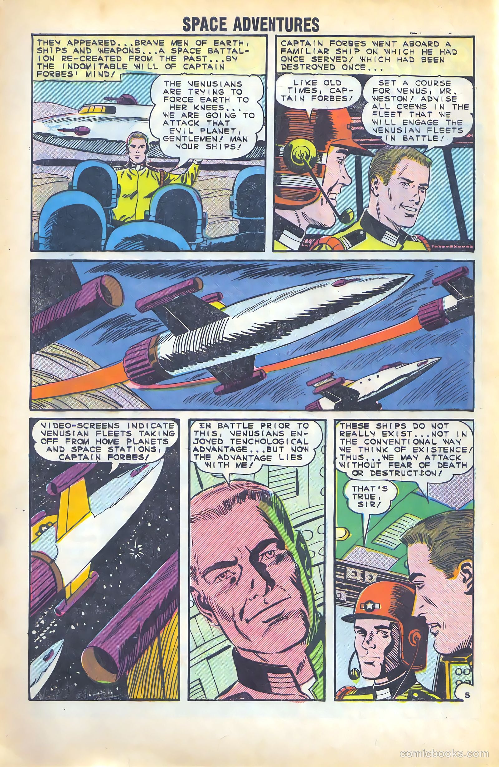 Space Adventures #59 (1964) — page 32 of 36