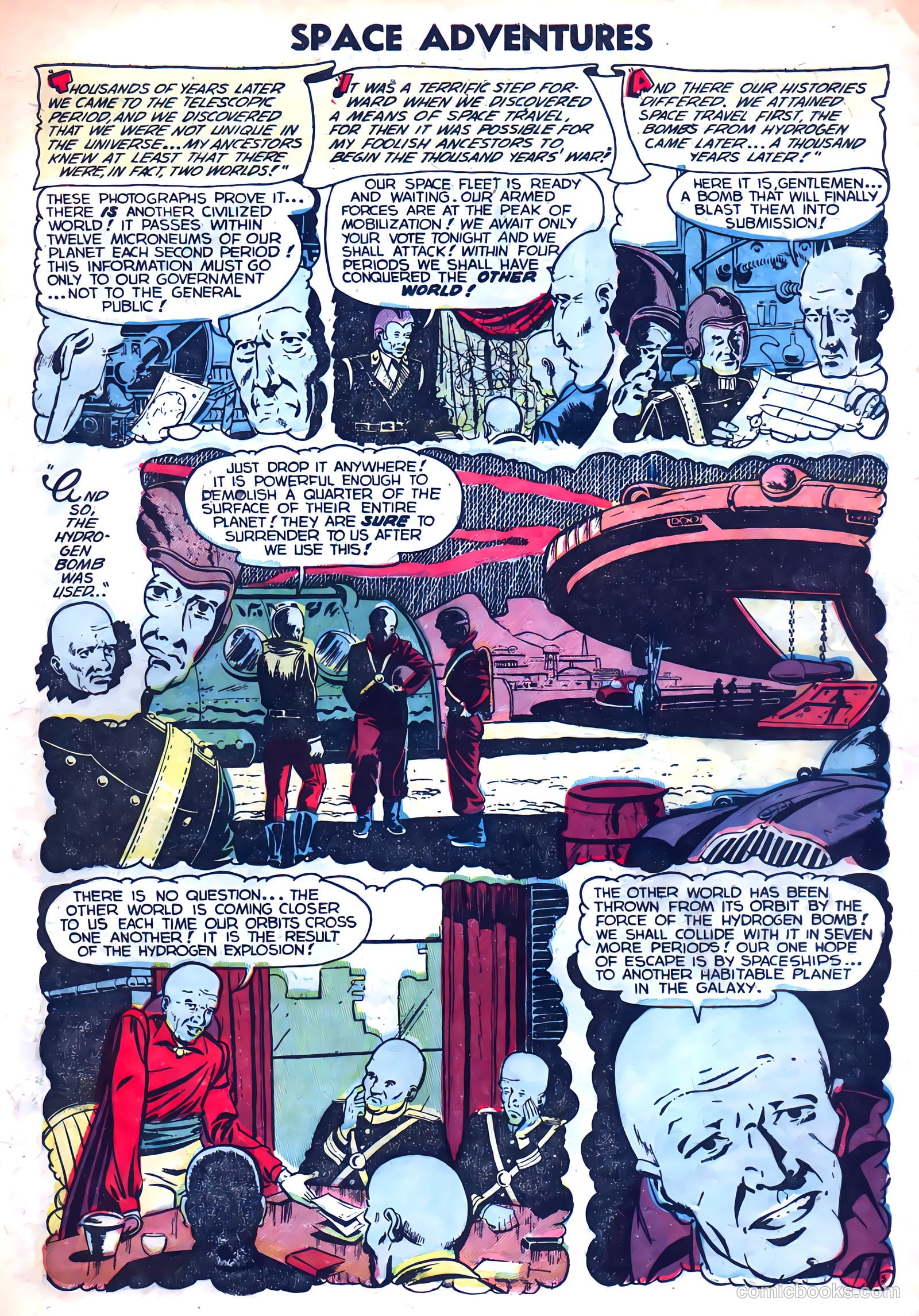 Space Adventures #6 (1953) — page 7 of 36