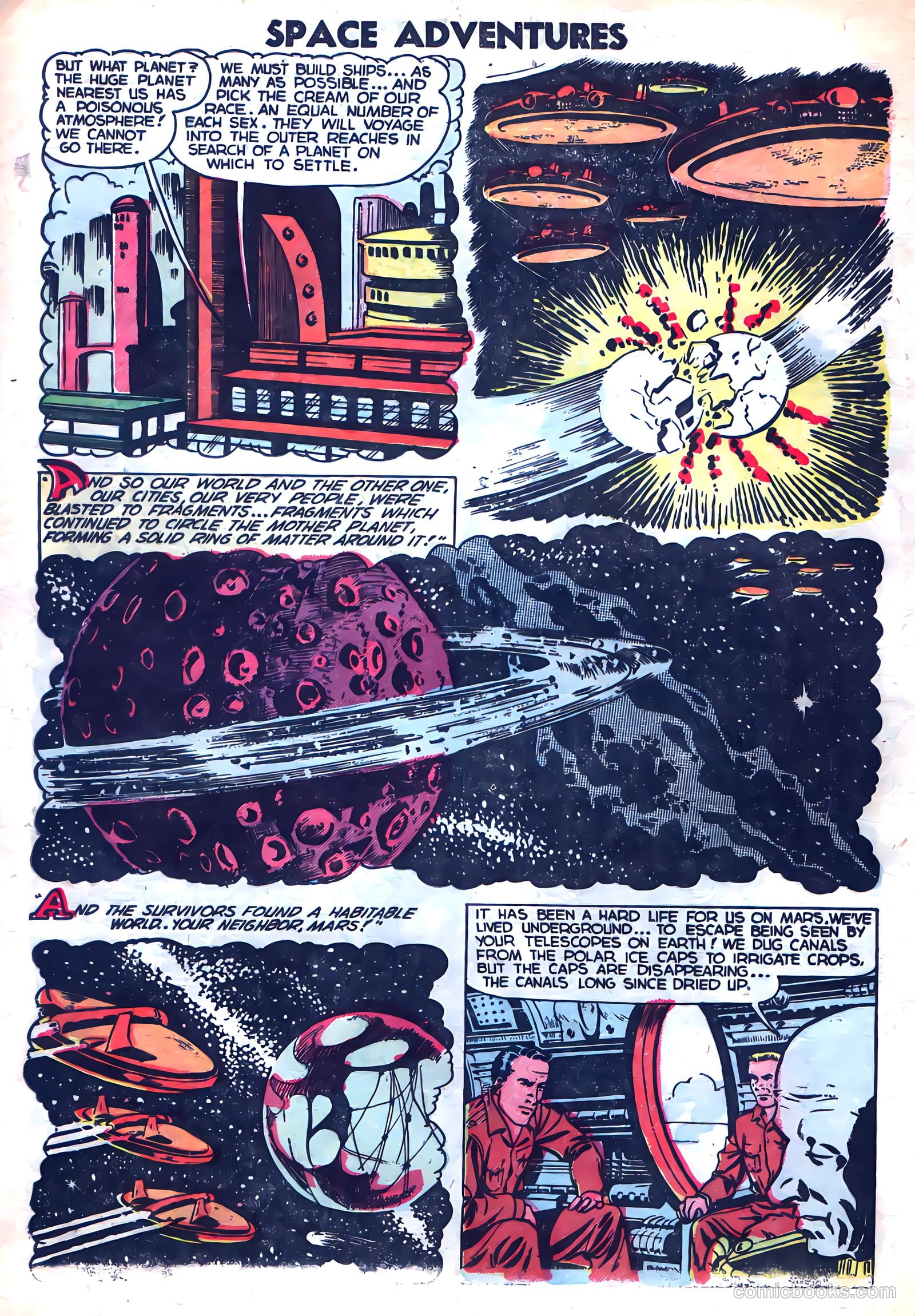 Space Adventures #6 (1953) — page 8 of 36