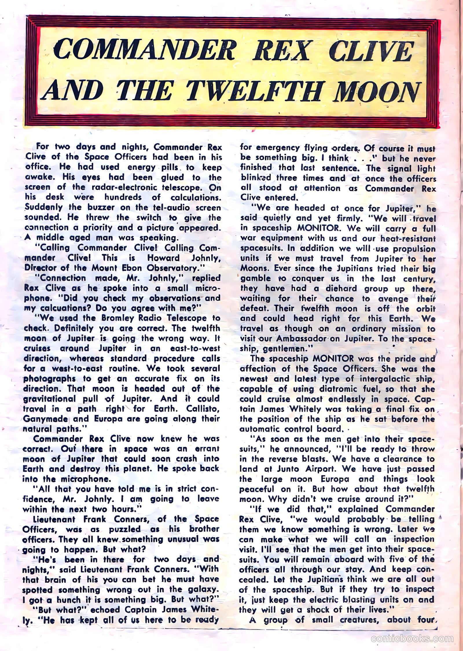 Space Adventures #6 (1953) — page 16 of 36
