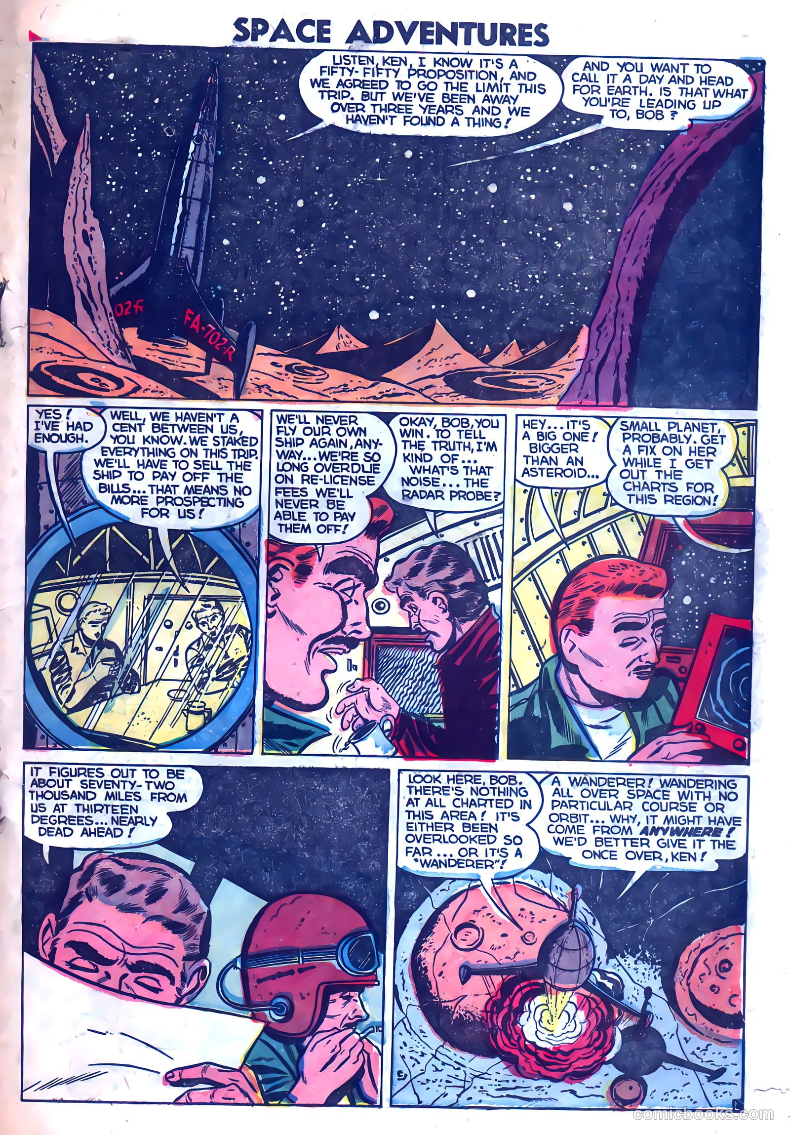Space Adventures #6 (1953) — page 19 of 36