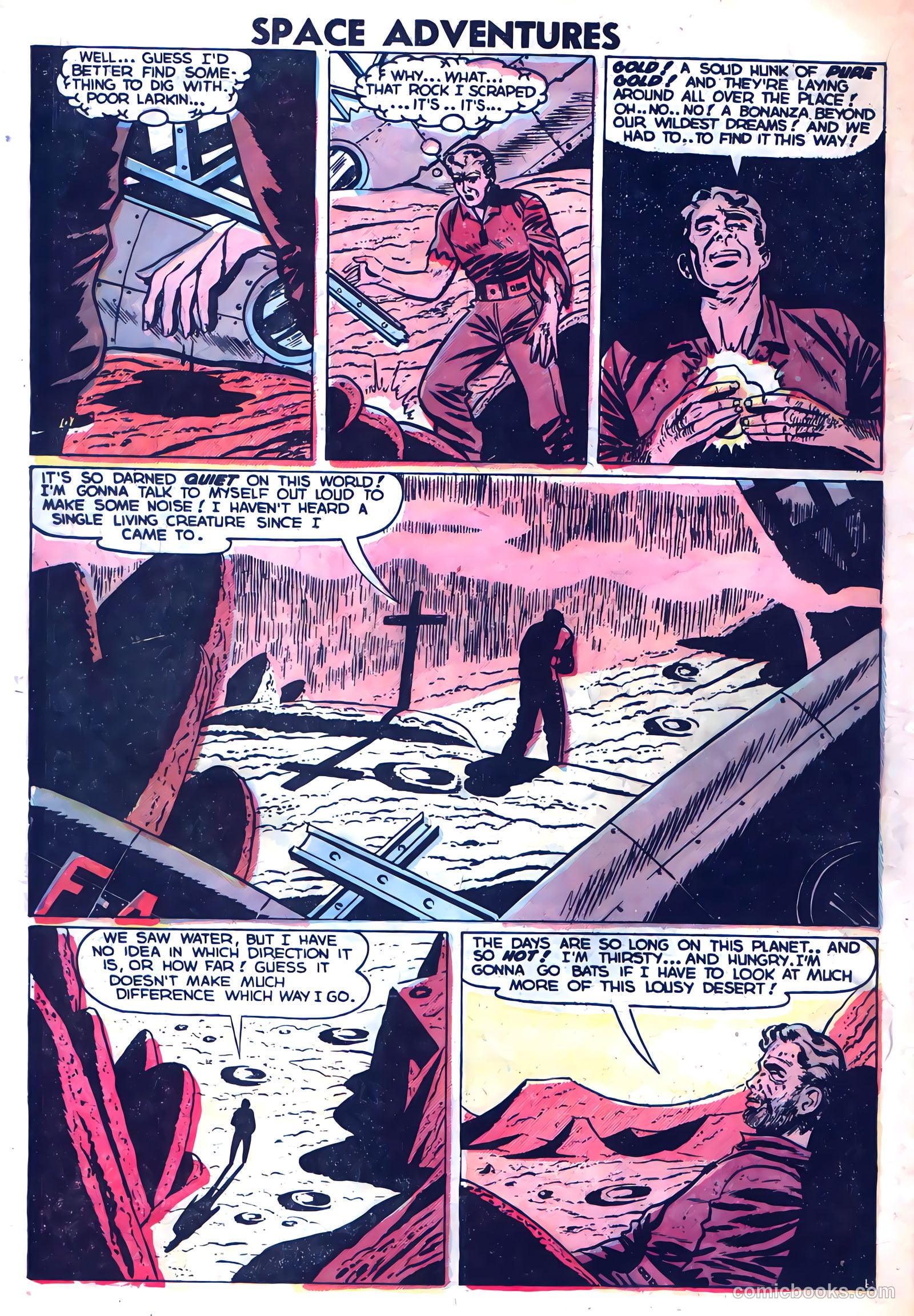 Space Adventures #6 (1953) — page 22 of 36