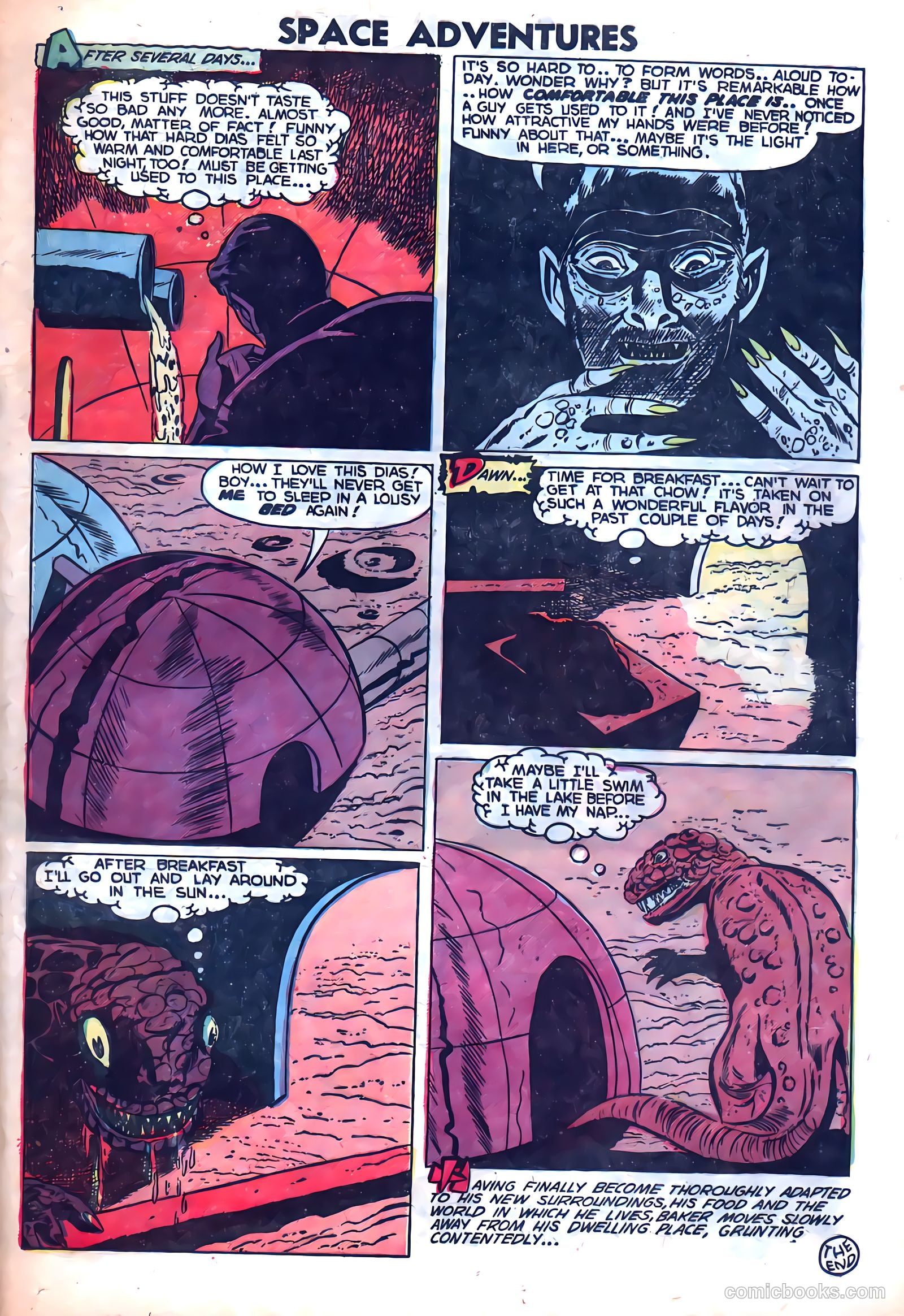 Space Adventures #6 (1953) — page 25 of 36