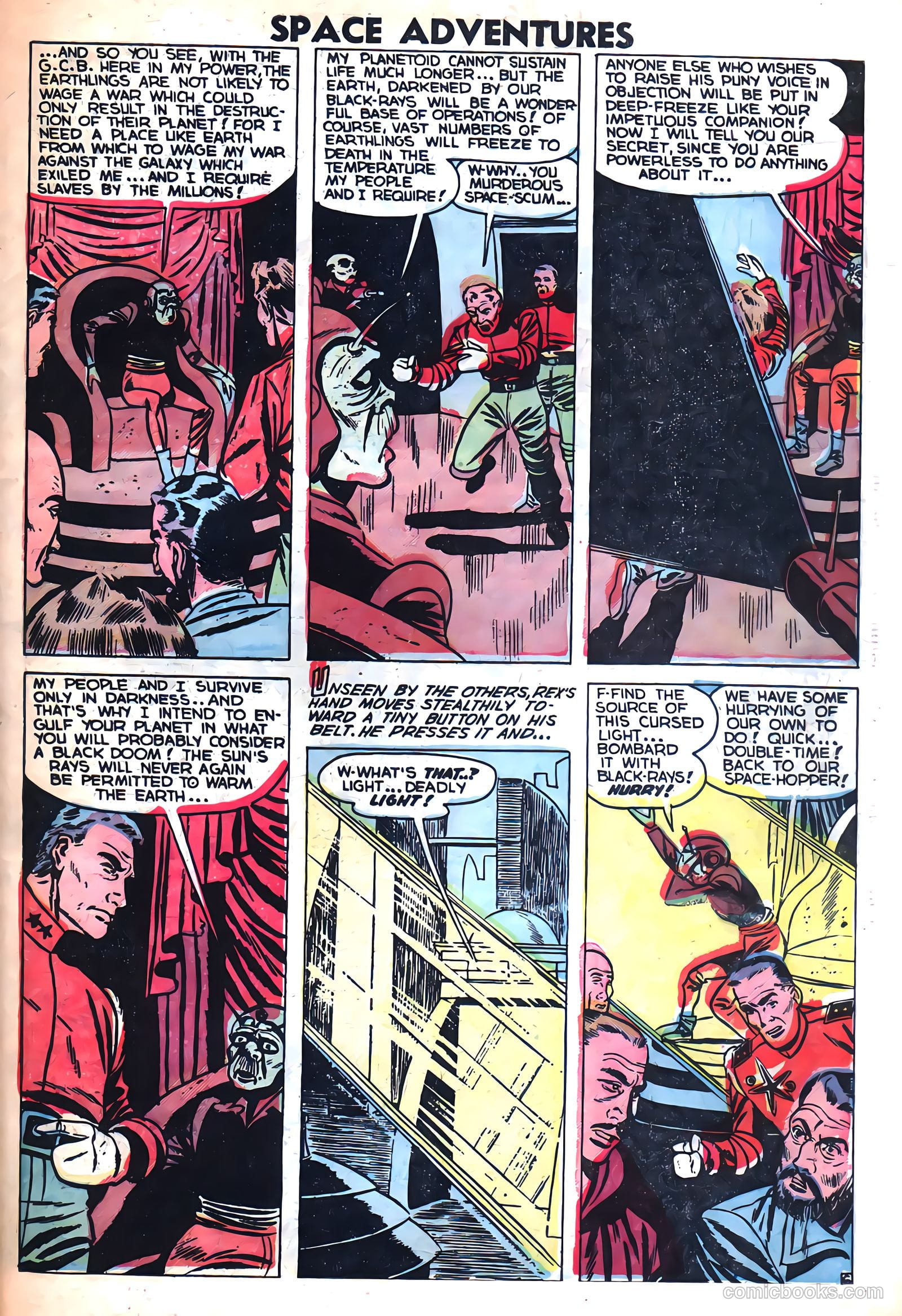 Space Adventures #6 (1953) — page 31 of 36