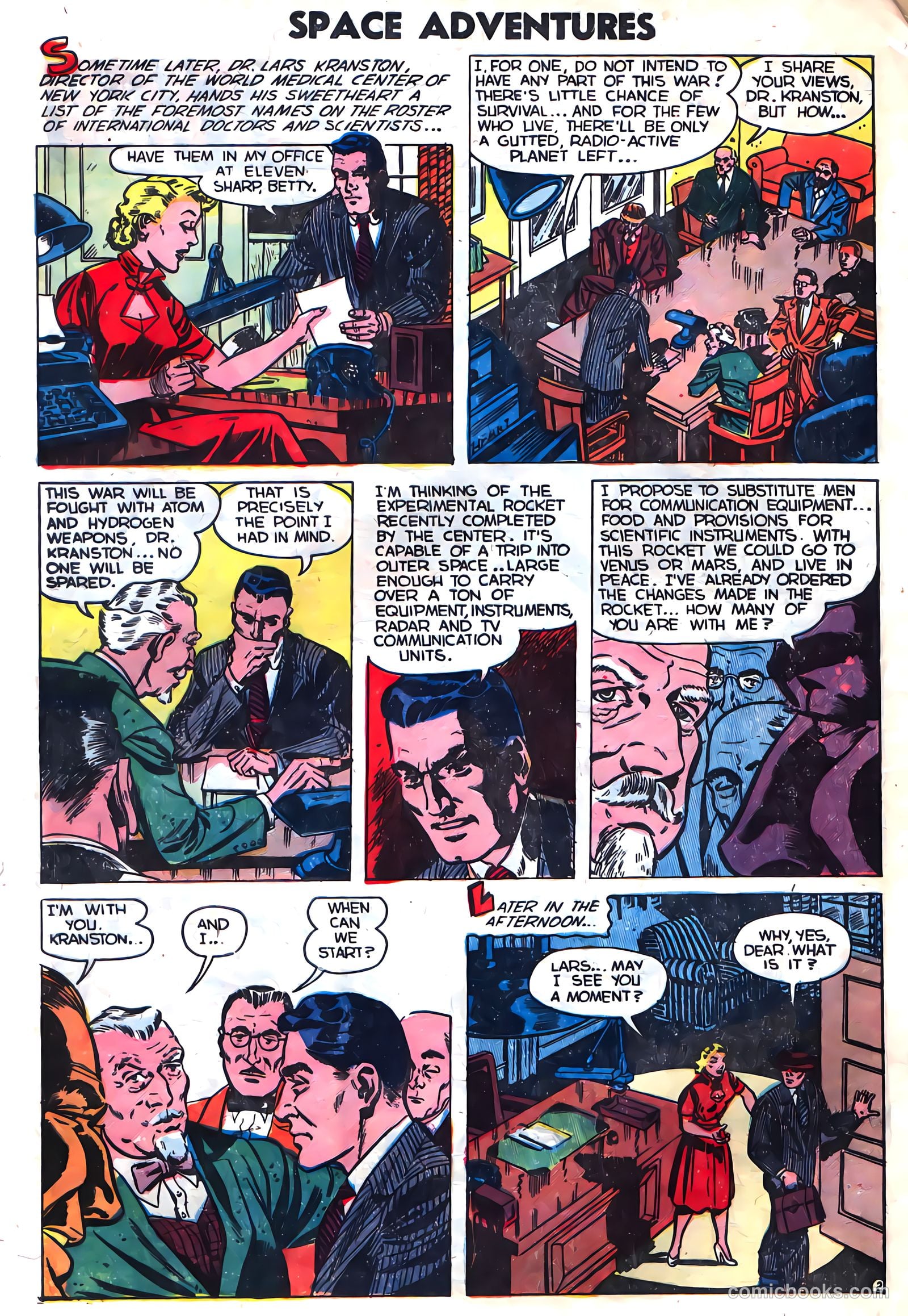 Space Adventures #7 (1953) — page 4 of 36