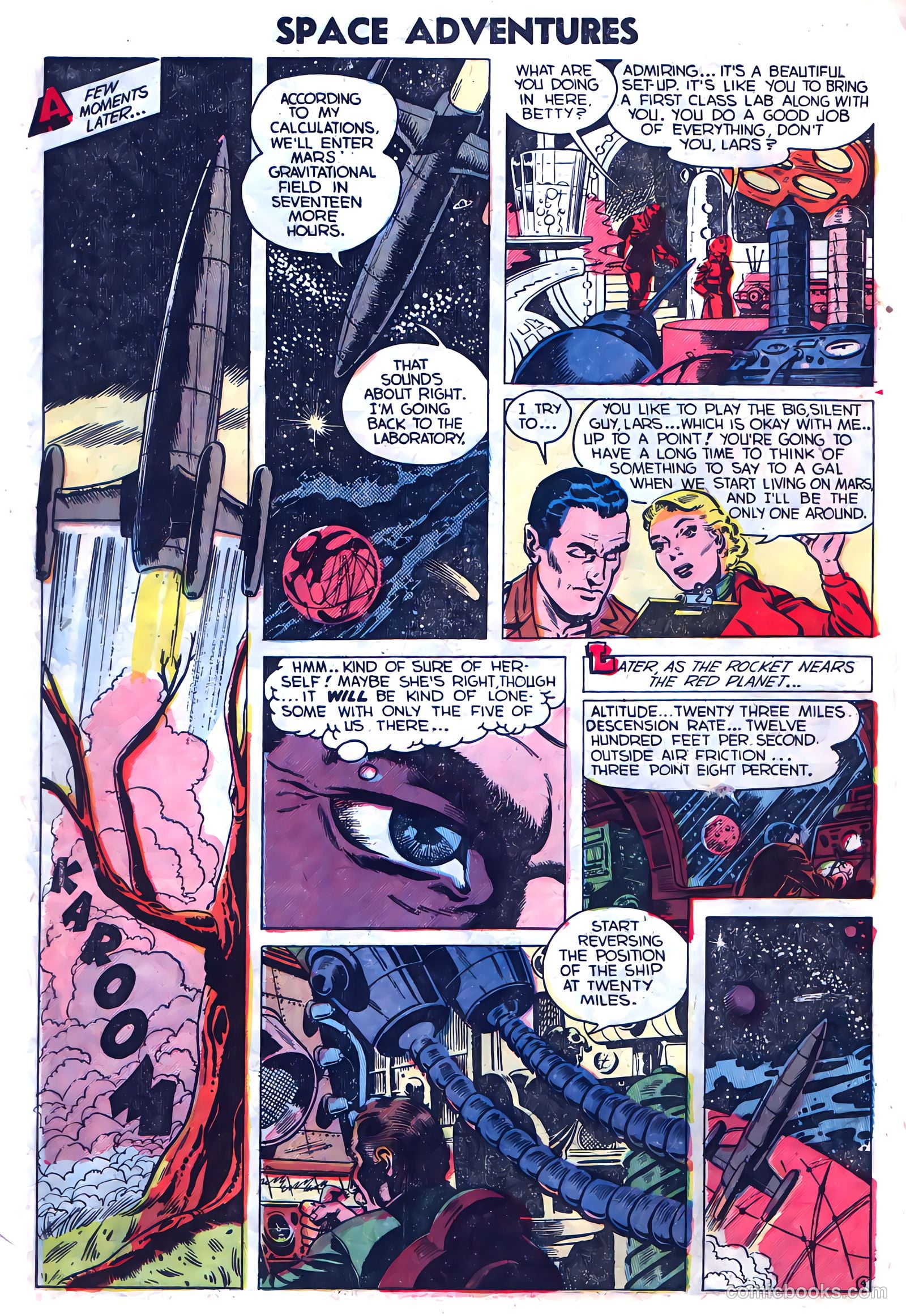 Space Adventures #7 (1953) — page 6 of 36
