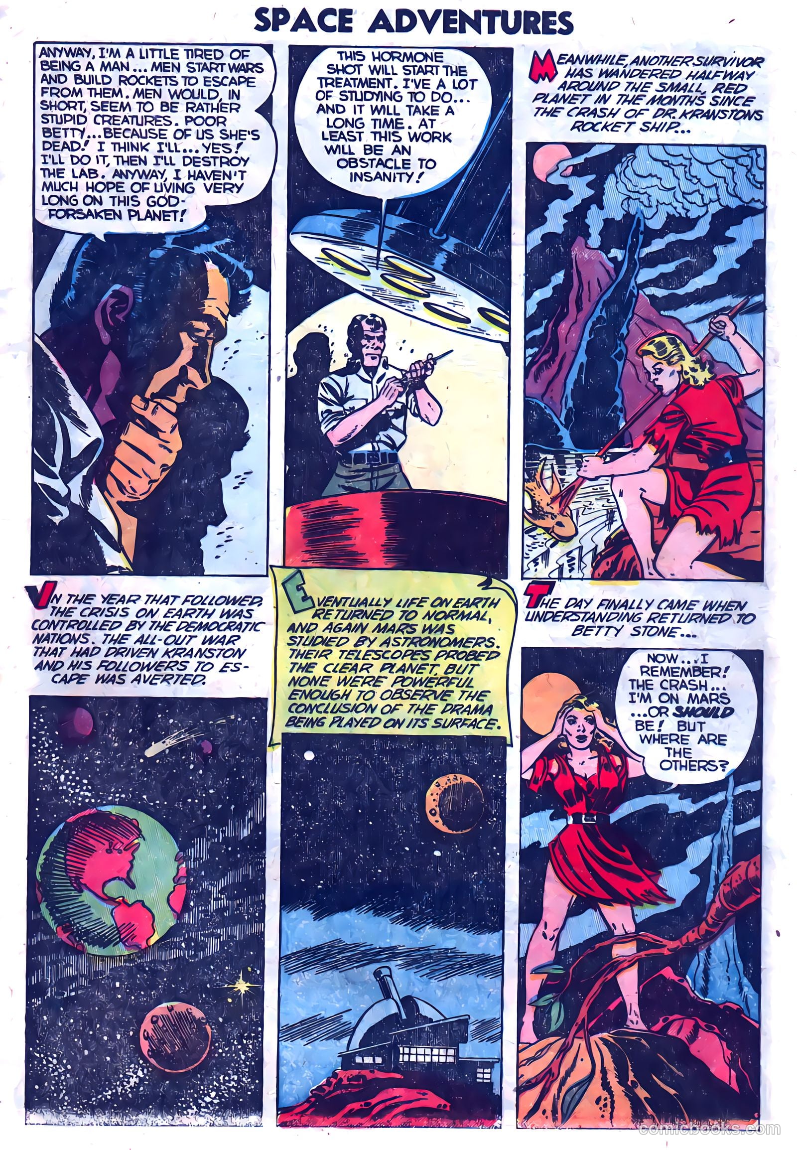 Space Adventures #7 (1953) — page 9 of 36