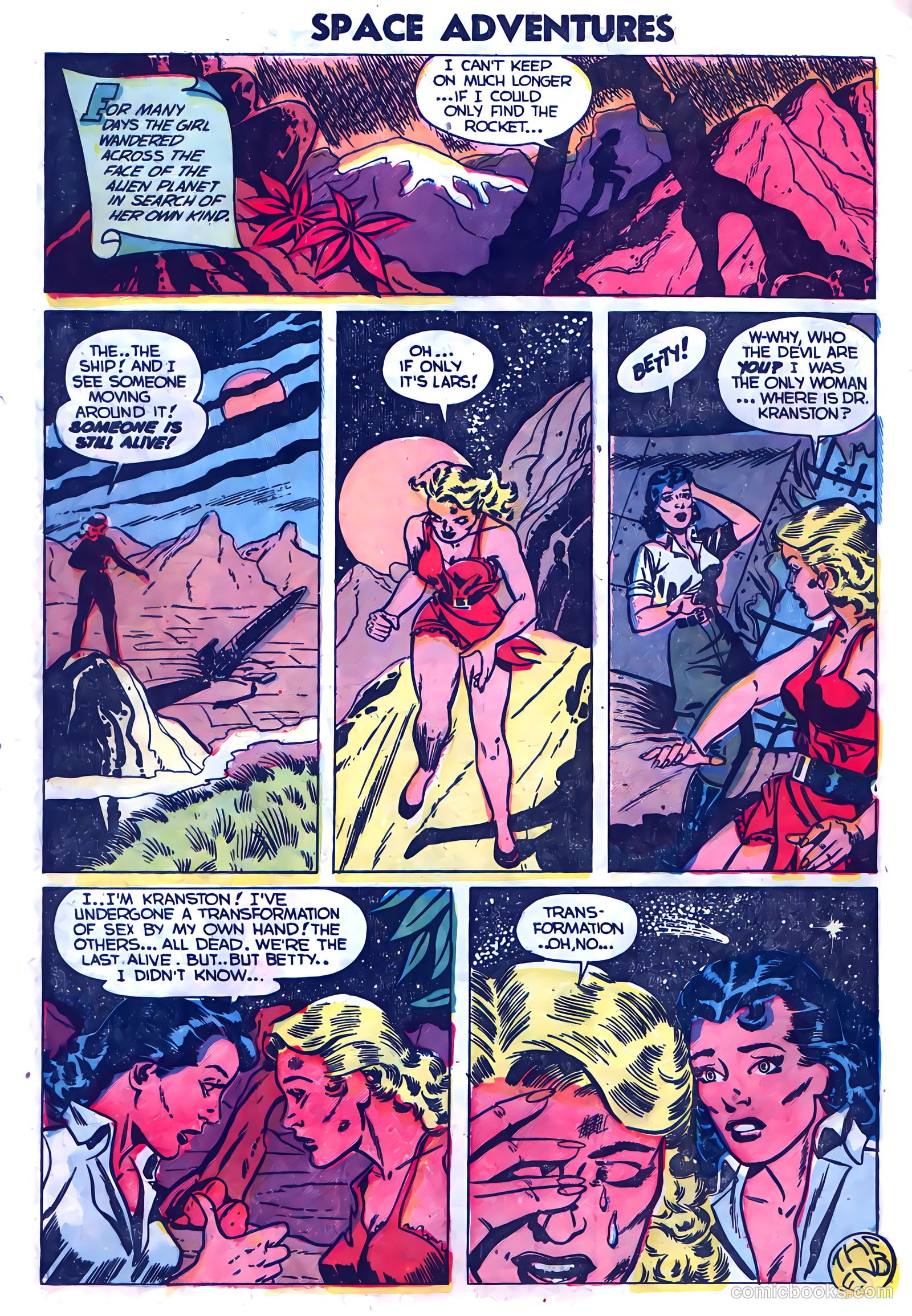 Space Adventures #7 (1953) — page 10 of 36