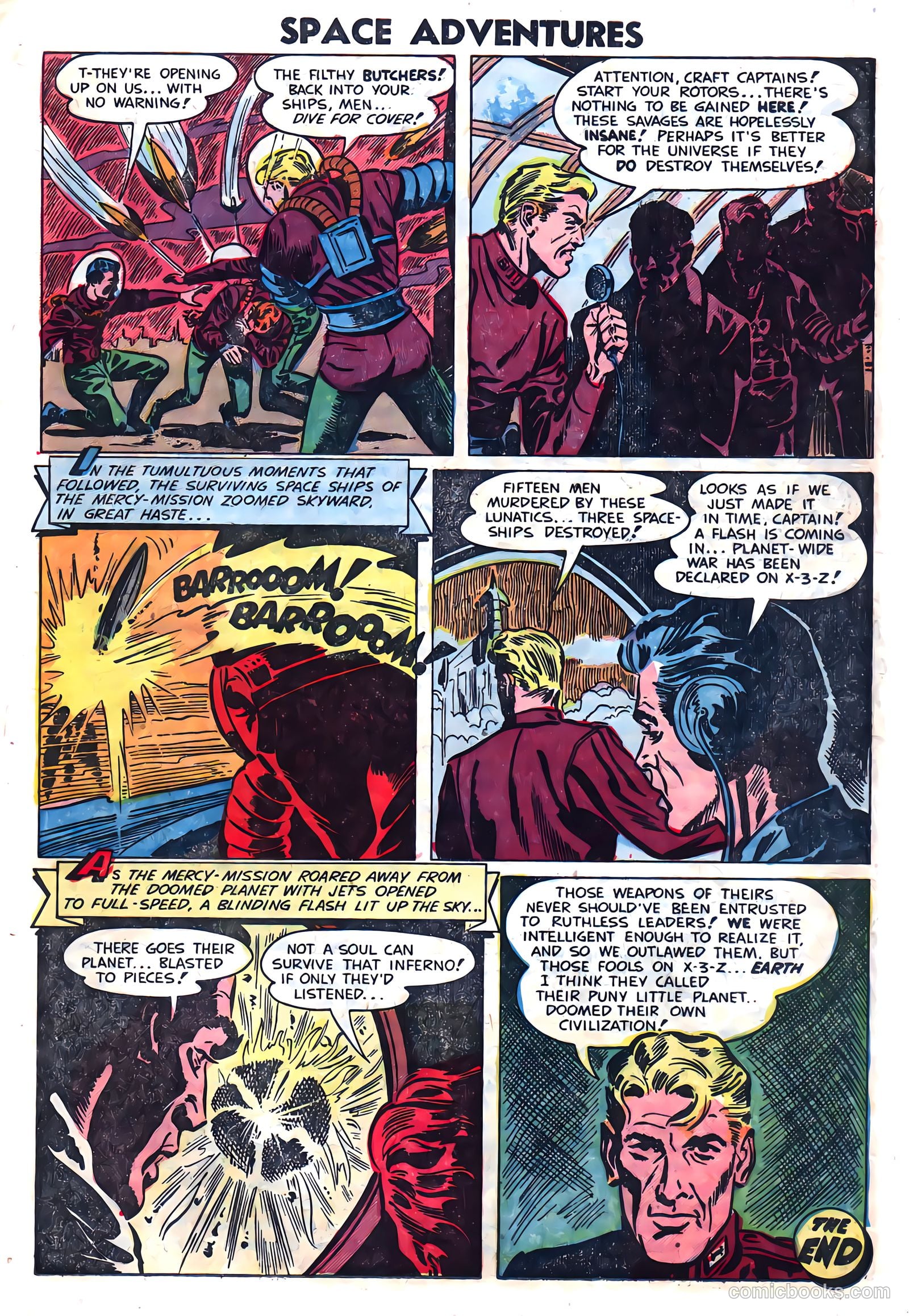 Space Adventures #7 (1953) — page 15 of 36