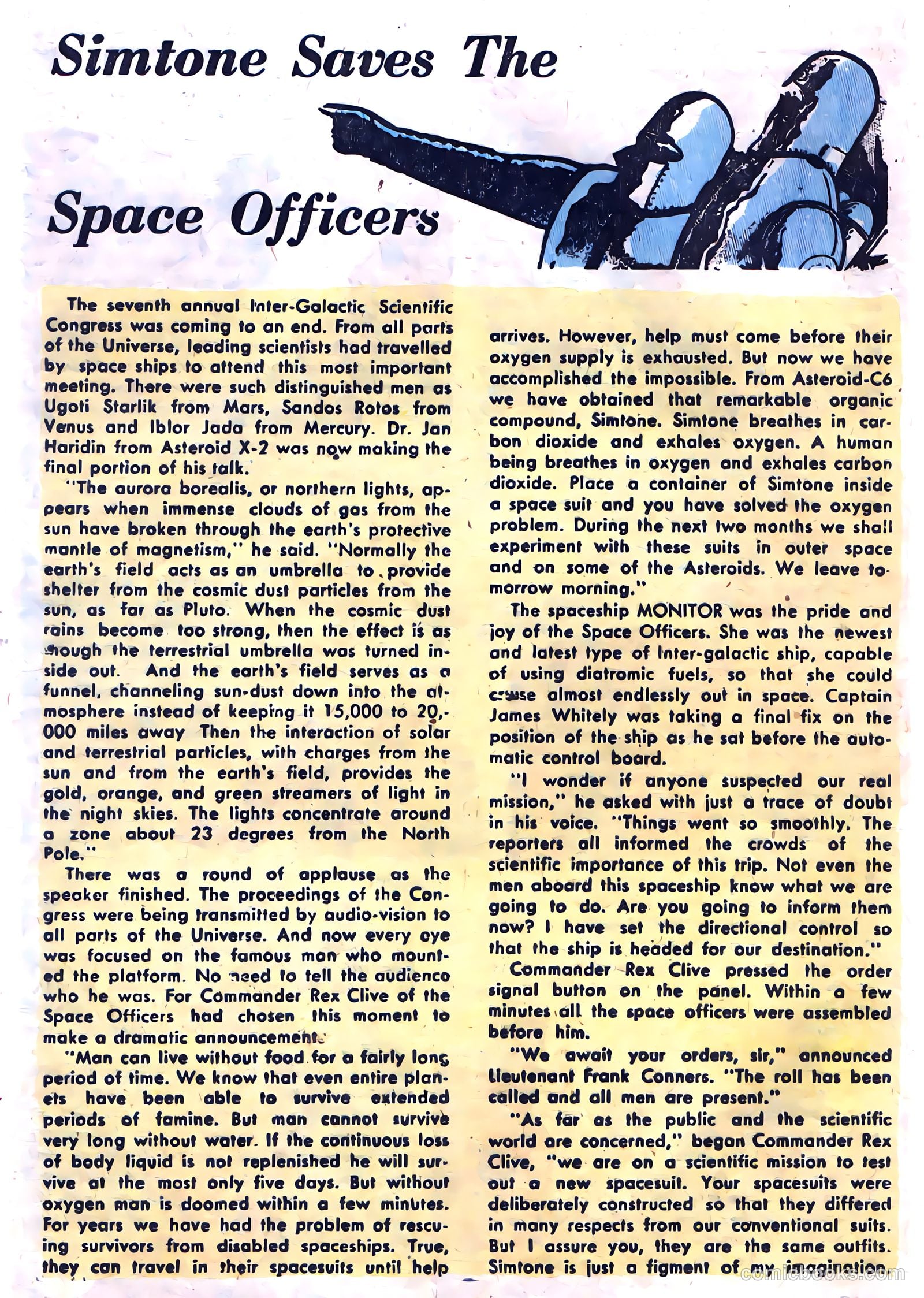 Space Adventures #7 (1953) — page 16 of 36